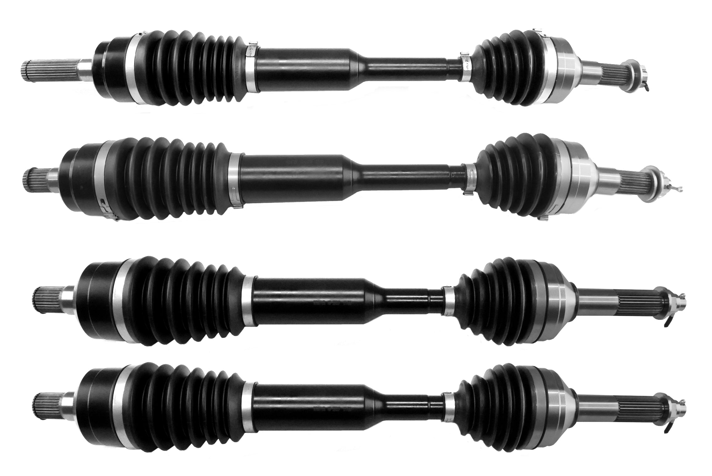 Monster XP Series Full CV Axle Set for Kawasaki 59266-0047, 59266-0048, 59266-0715, Teryx 800 & Teryx4 800, Telescoping, Built Tough, 4340 Chromoly Steel, Direct Fit, Factory Length with 4" of Travel 1