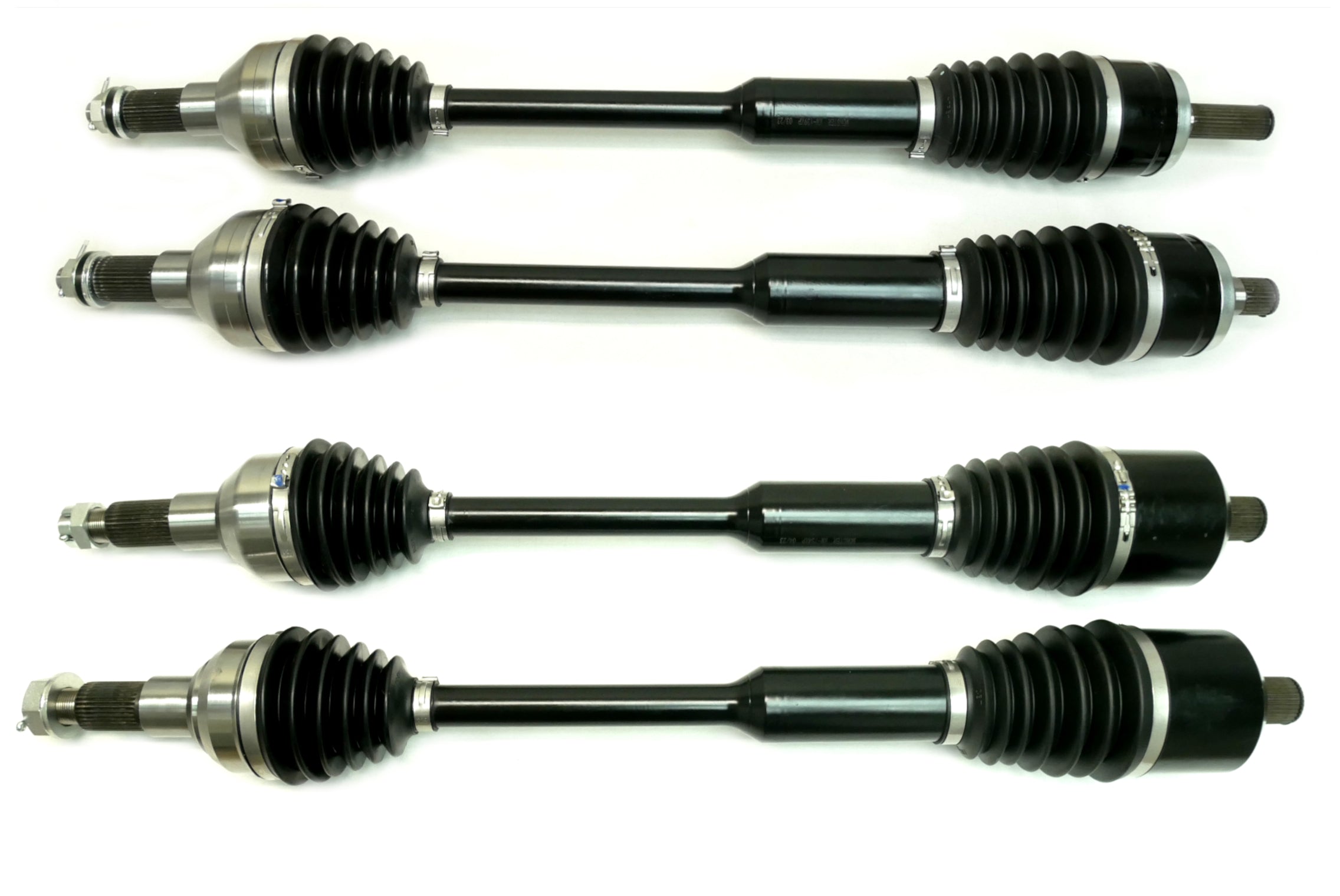 Monster XP Series Full CV Axle Set for Kawasaki 59266-0733, 59266-0732, 59266-0734, 59266-0742, Telescoping, Built Tough, 4340 Chromoly Steel, Direct Fit, Factory Length with 4" of Travel