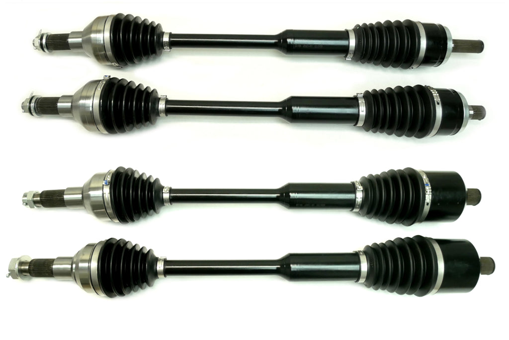 Monster XP Series Full CV Axle Set for Kawasaki 59266-0733, 59266-0732, 59266-0734, 59266-0742, Telescoping, Built Tough, 4340 Chromoly Steel, Direct Fit, Factory Length with 4" of Travel 1