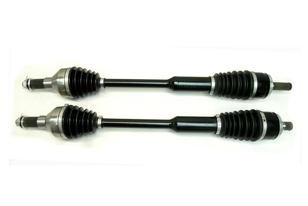 Monster XP Series Front CV Axles for Kawasaki 59266-0733, 59266-0732, Left & Right, Telescoping, Built Tough, 4340 Chromoly Steel, Direct Fit, Factory Length with 4" of Travel
