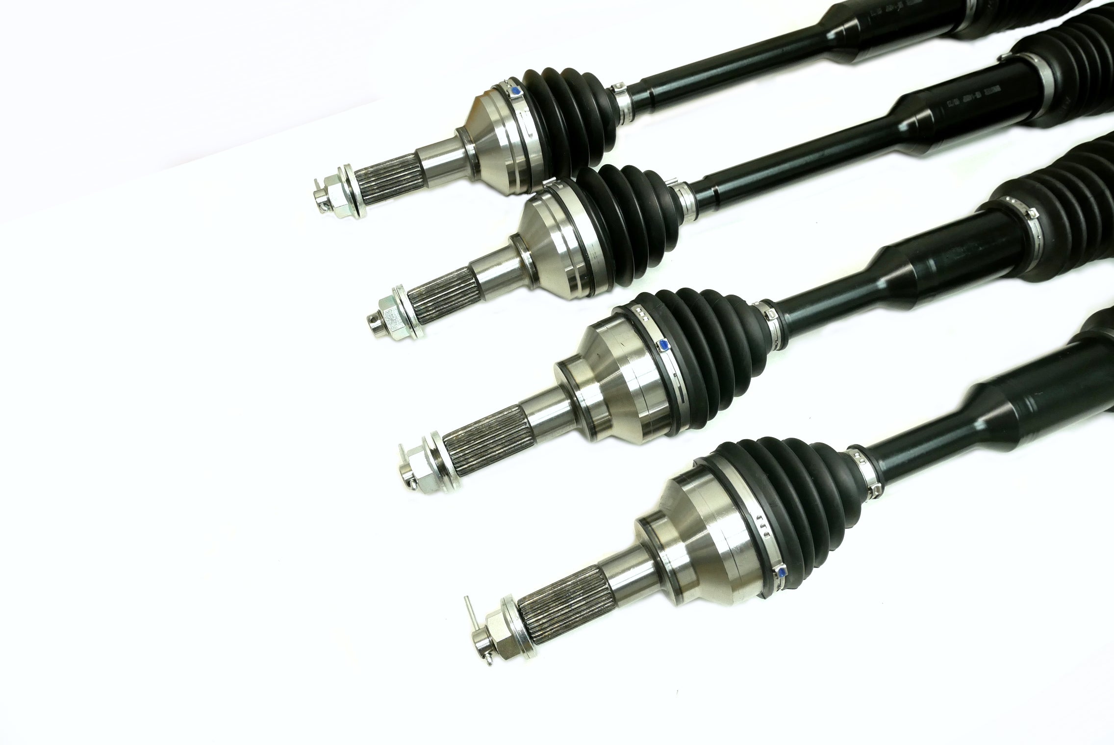 Monster XP Series Full CV Axle Set for Kawasaki Mule PRO, Front & Rear, Telescoping, Built Tough, 4340 Chromoly Steel, Direct Fit, Factory Length with 4" of Travel 3