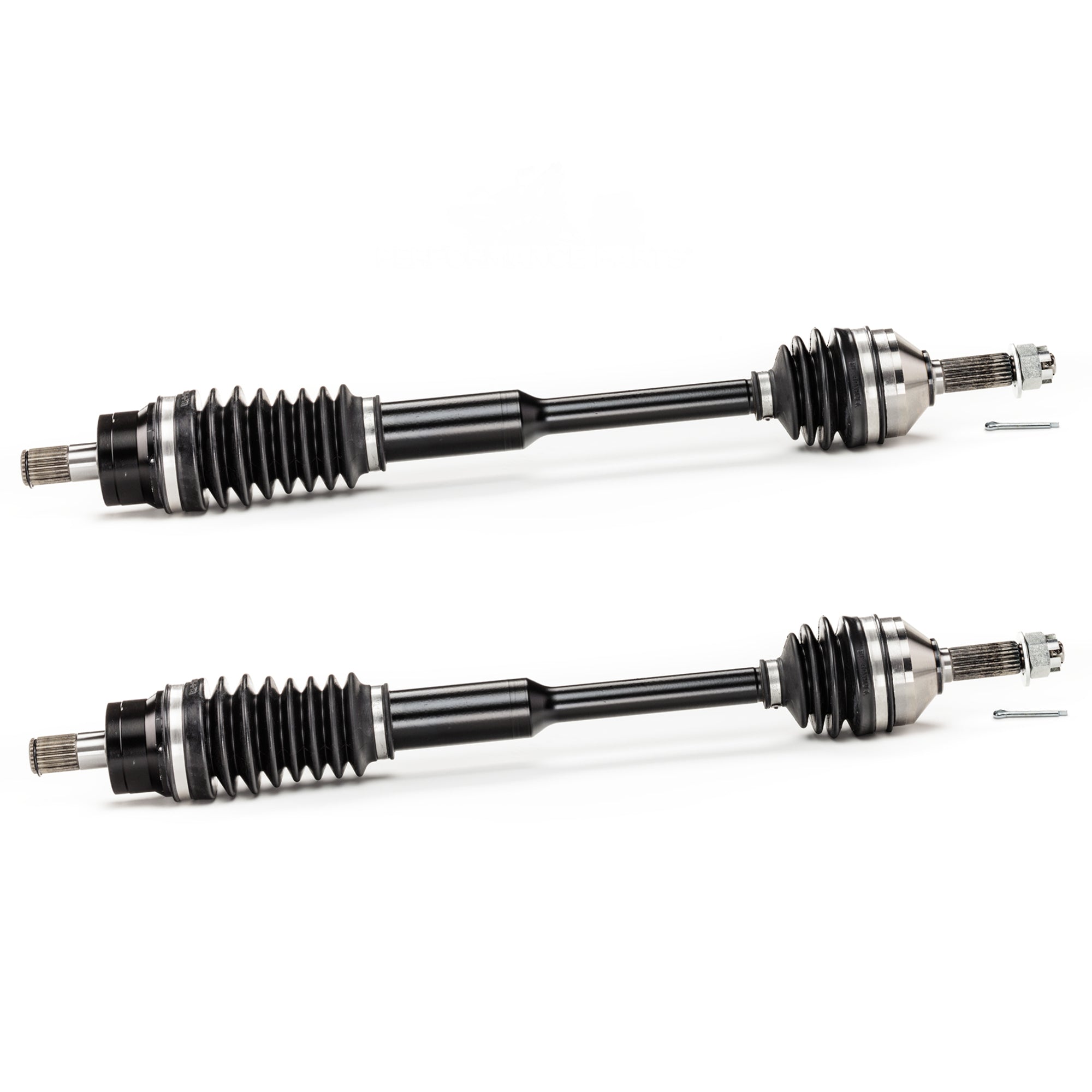 Monster XP Series Front CV Axles for Kawasaki 59266-0037, 59266-0028, Left & Right, Telescoping, Built Tough, 4340 Chromoly Steel, Direct Fit, Factory Length with 4" of Travel 1