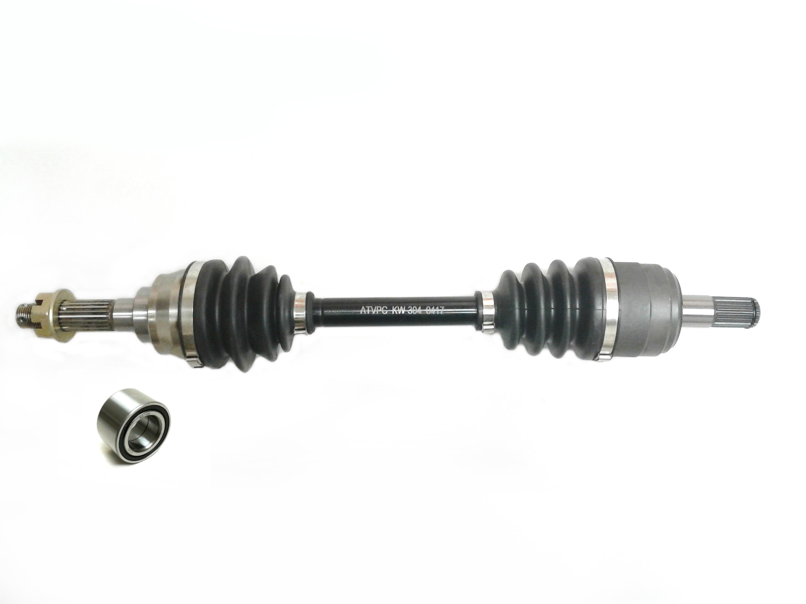 Precision Front CV Axle & Bearing for Kawasaki Prairie 300 4x4 1999-2002