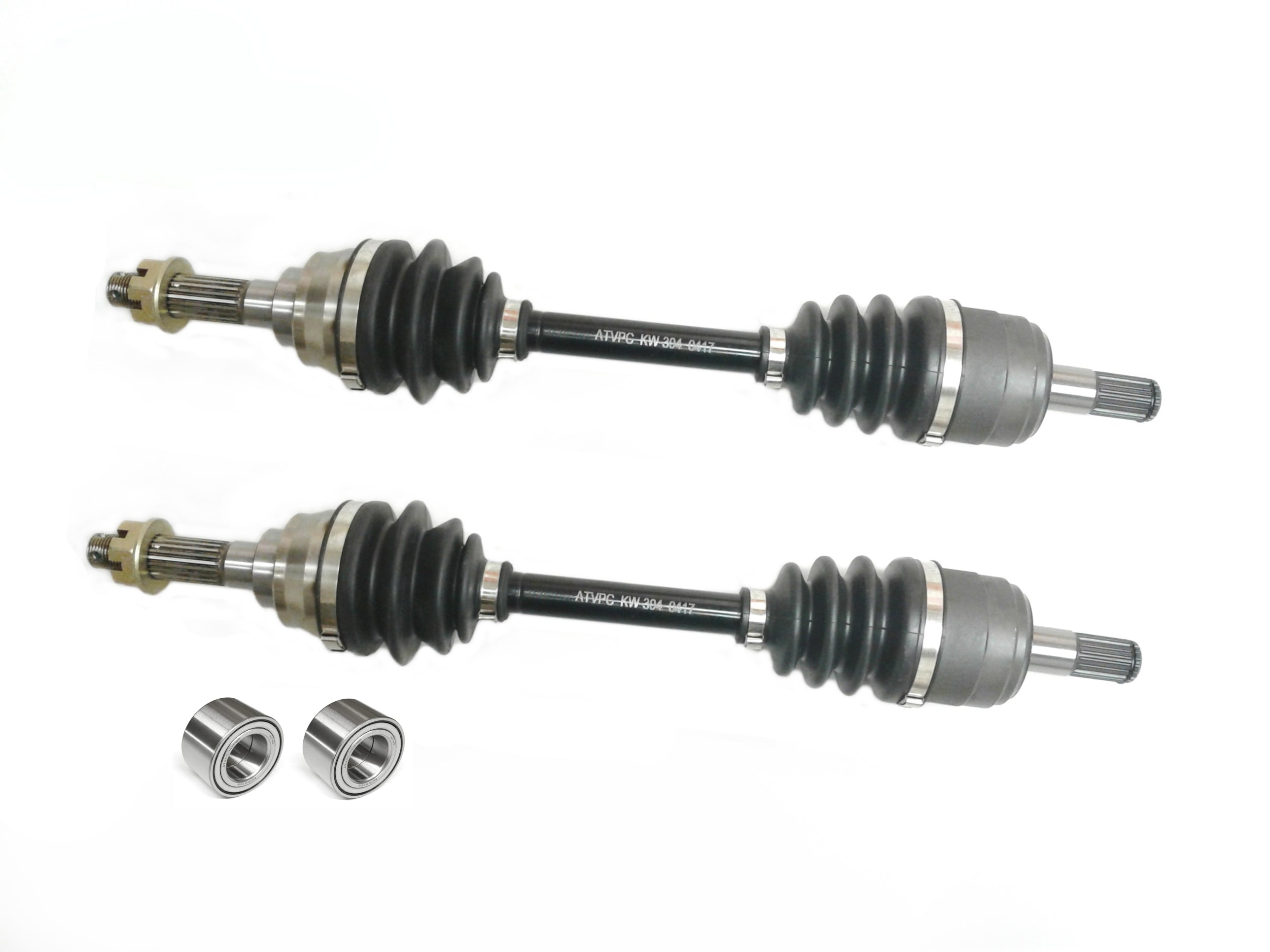 Precision Front CV Axles & Bearings for Kawasaki Prairie 300 4x4 1999-2002