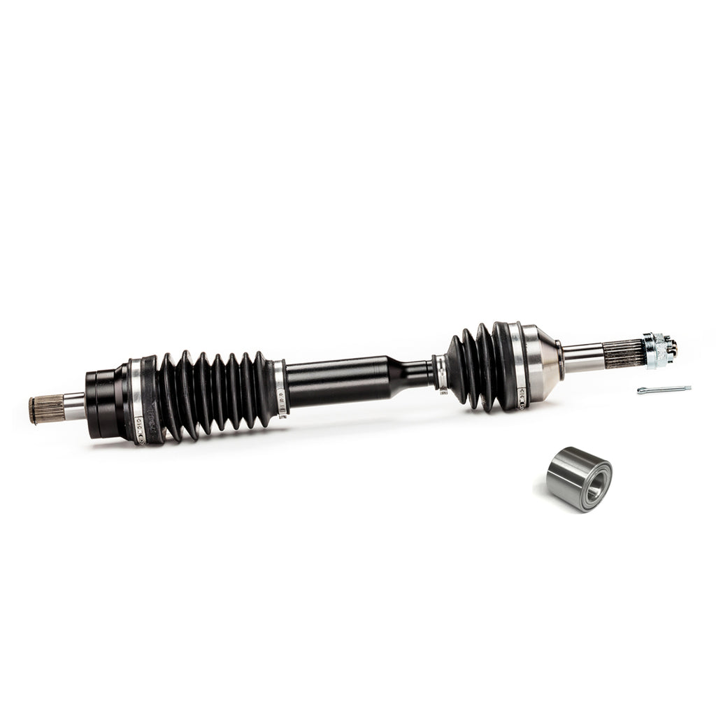 Monster XP Series Rear CV Axle & Brg for Kawasaki 59266-0002, 59266-0023, Telescoping, Built Tough, 4340 Chromoly Steel, Direct Fit, Factory Length with 4" of Travel