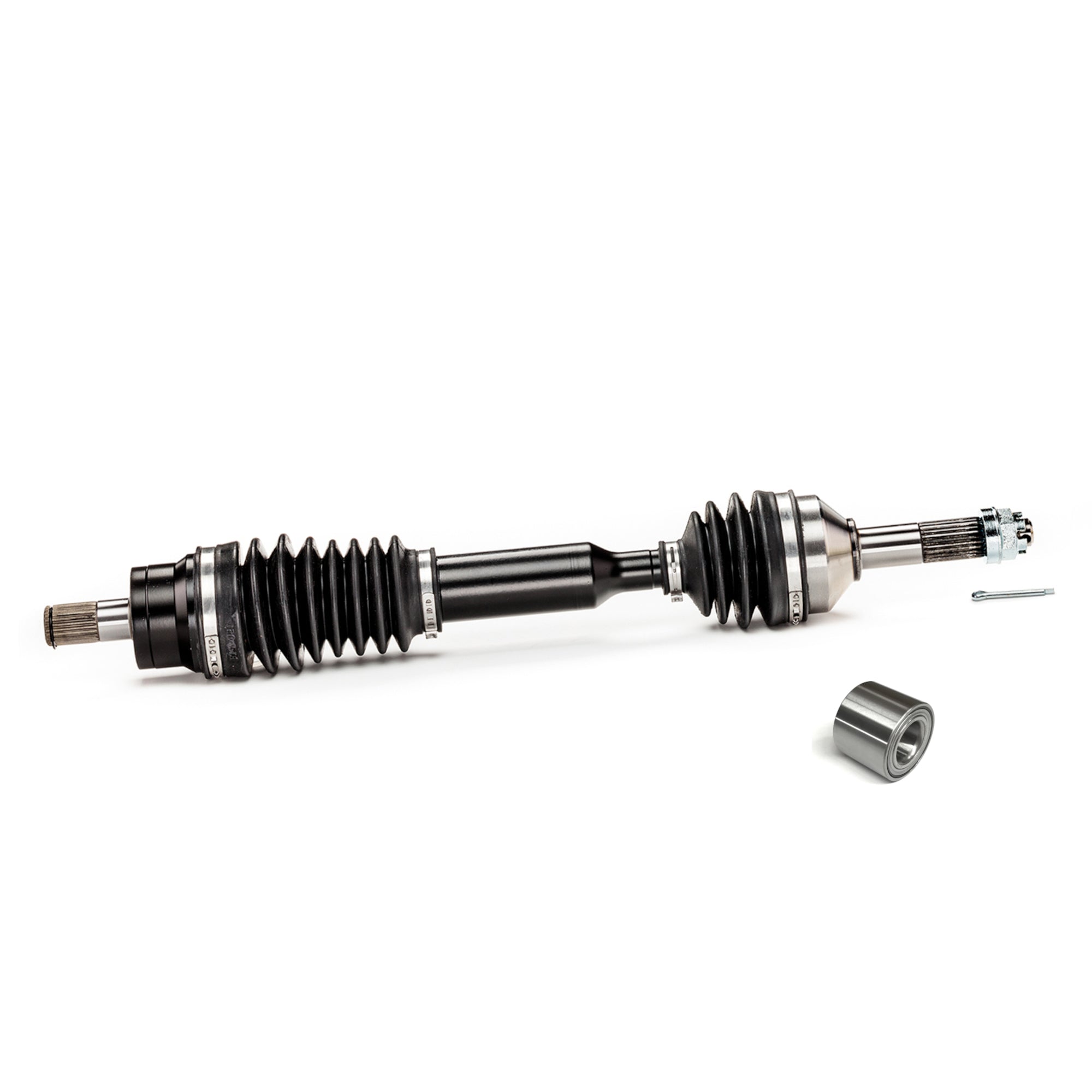 Monster XP Series Rear CV Axle & Brg for Kawasaki 59266-0002, 59266-0023, Telescoping, Built Tough, 4340 Chromoly Steel, Direct Fit, Factory Length with 4" of Travel