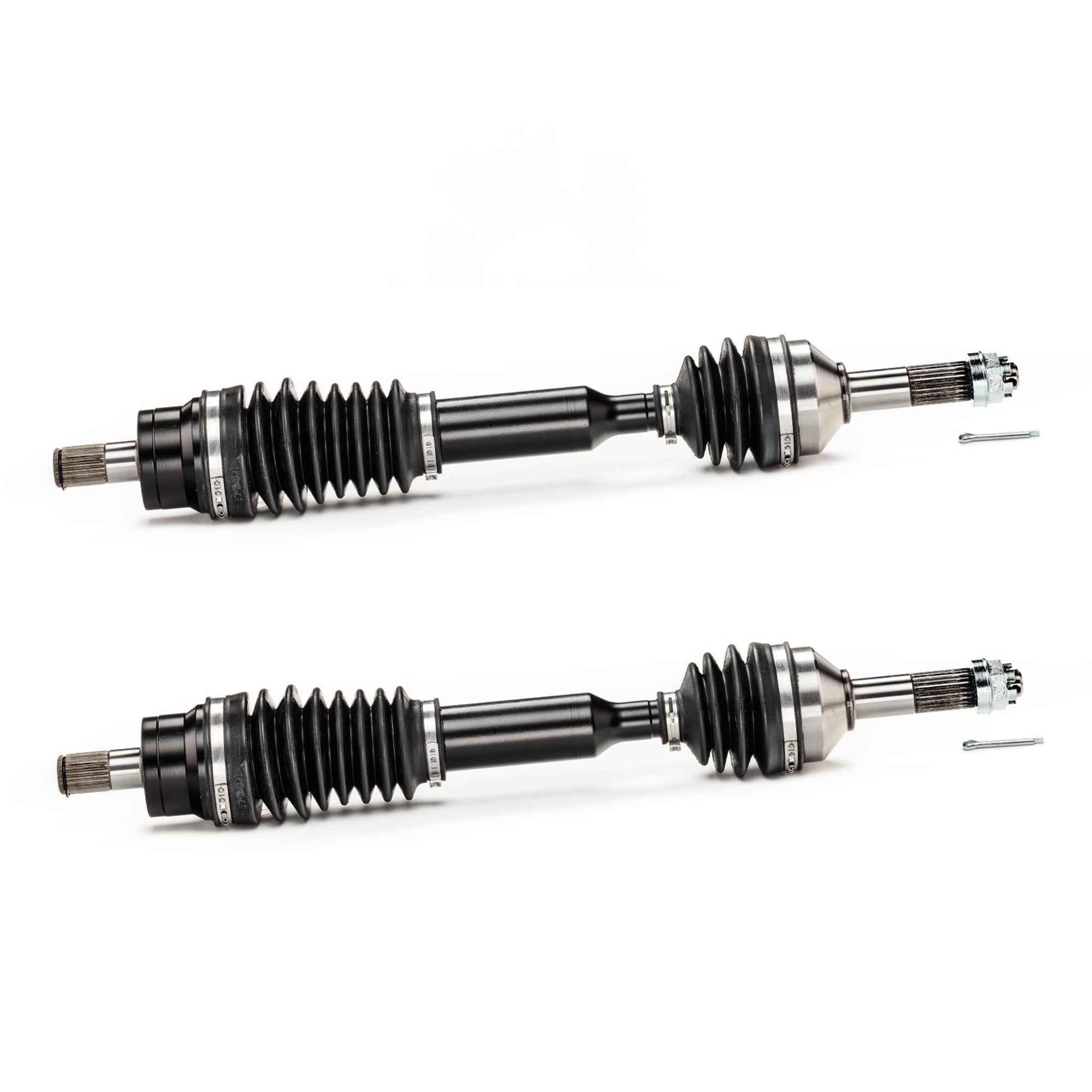Monster XP Series Rear CV Axles for Kawasaki 59266-0002, 59266-0023, Left & Right, Telescoping, Built Tough, 4340 Chromoly Steel, Direct Fit, Factory Length with 4" of Travel 1