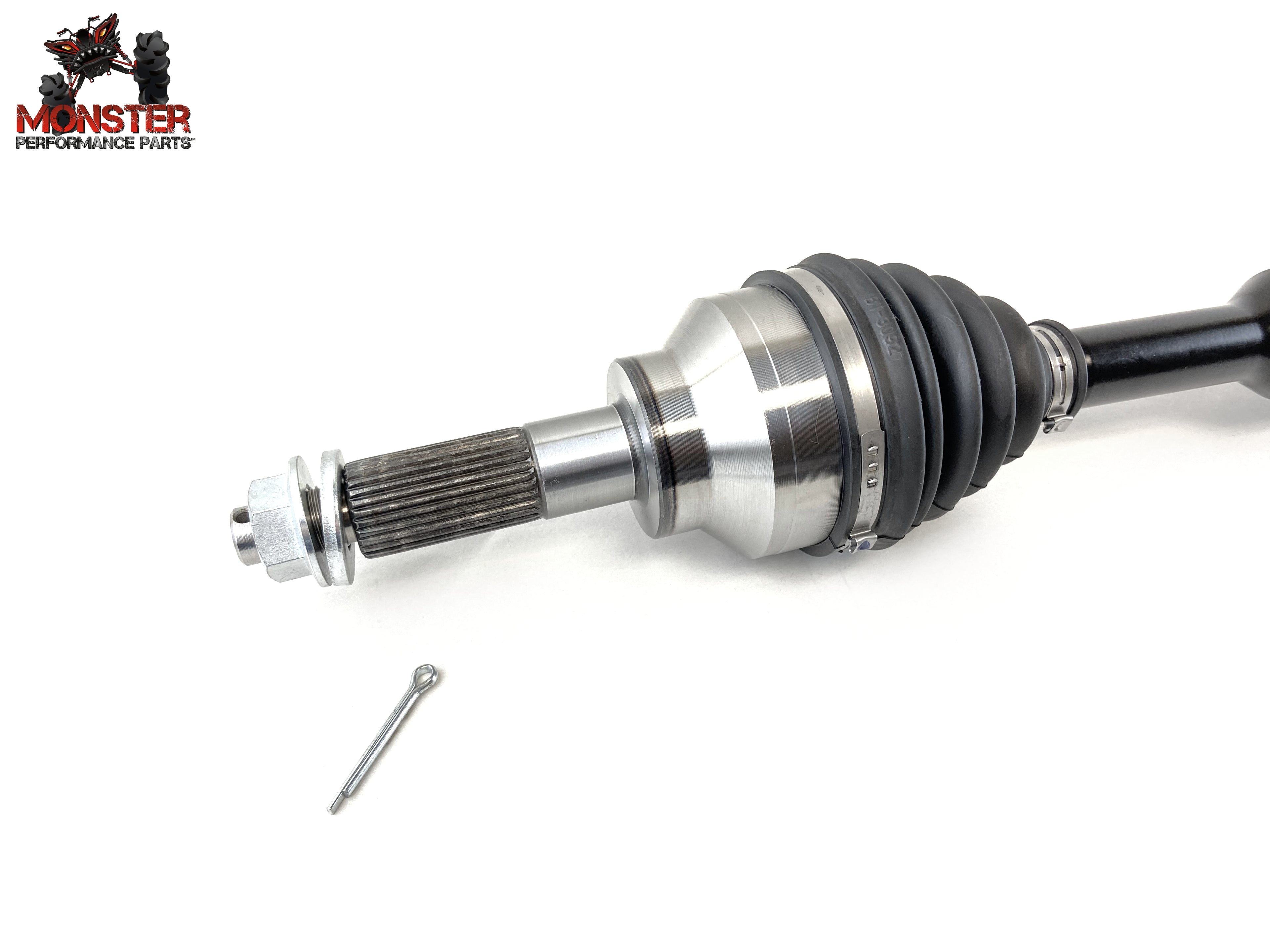 Monster XP Series Rear Right CV Axle for Kawasaki 59266-0050, Telescoping 4