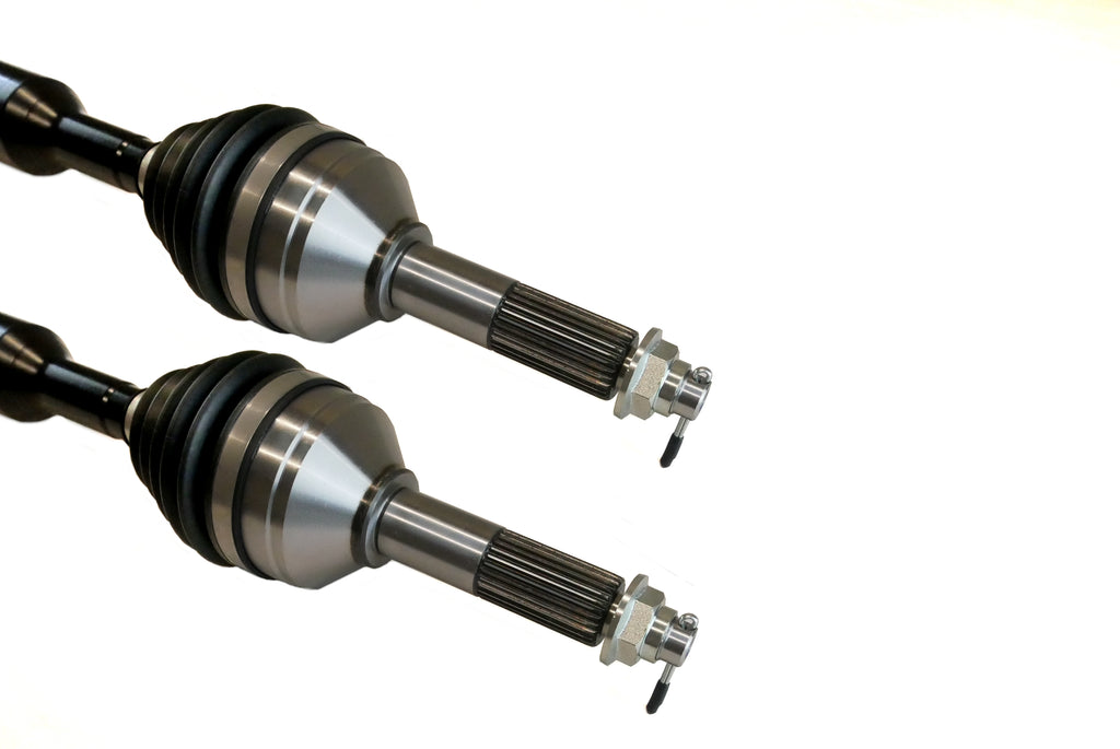 Monster XP Series Rear CV Axles for Kawasaki 59266-0715, Left and Right, Teryx Teryx4 800, Telescoping, Built Tough, 4340 Chromoly Steel, Direct Fit, Factory Length with 4" of Travel 3