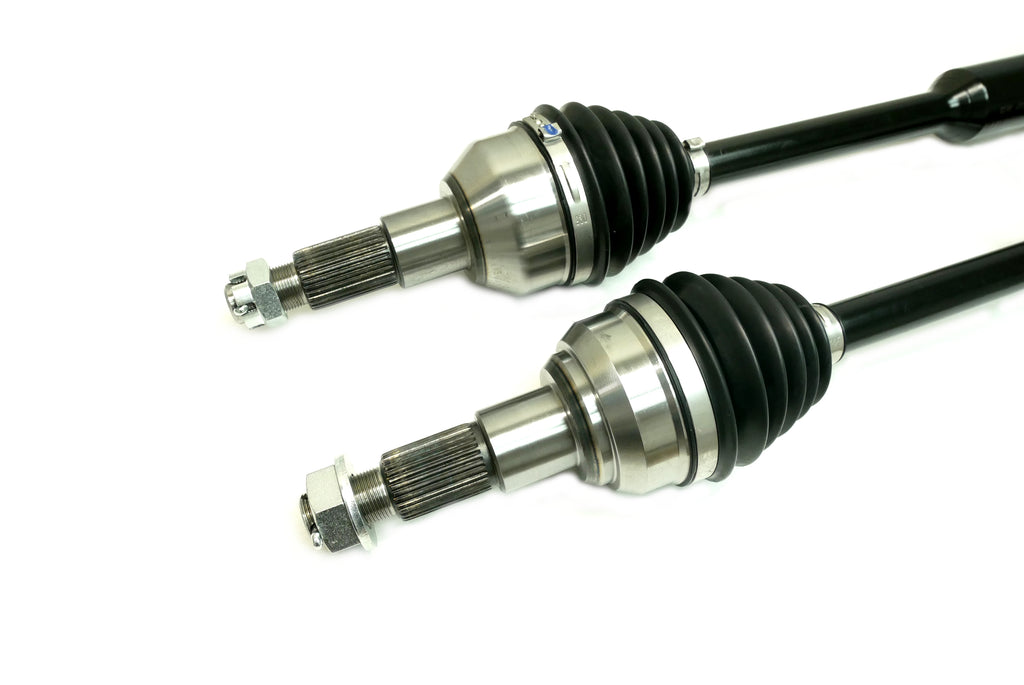 Monster XP Series Rear CV Axles for Kawasaki 59266-0734, 59266-0742, Left & Right, Telescoping, Built Tough, 4340 Chromoly Steel, Direct Fit, Factory Length with 4" of Travel 3