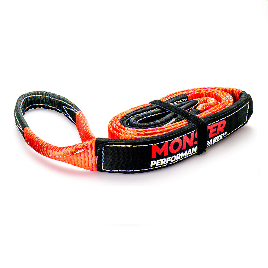 Tow Strap Short- 20,000 lbs / 2.8m (8ft), Monster 1
