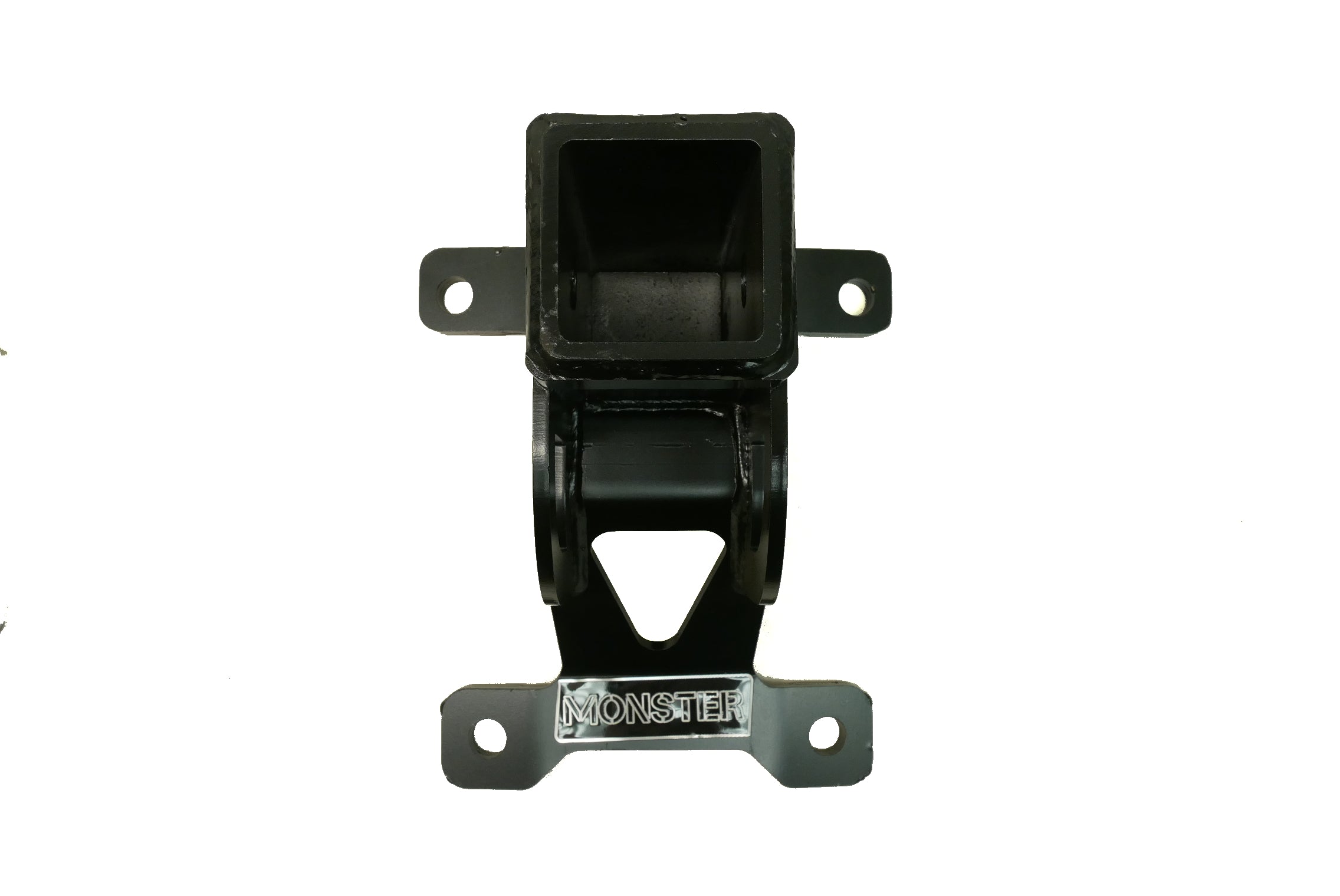 Monster 2" Rear Hitch Receiver for Polaris RZR PRO XP XP4 20-24, Black, Steel 2