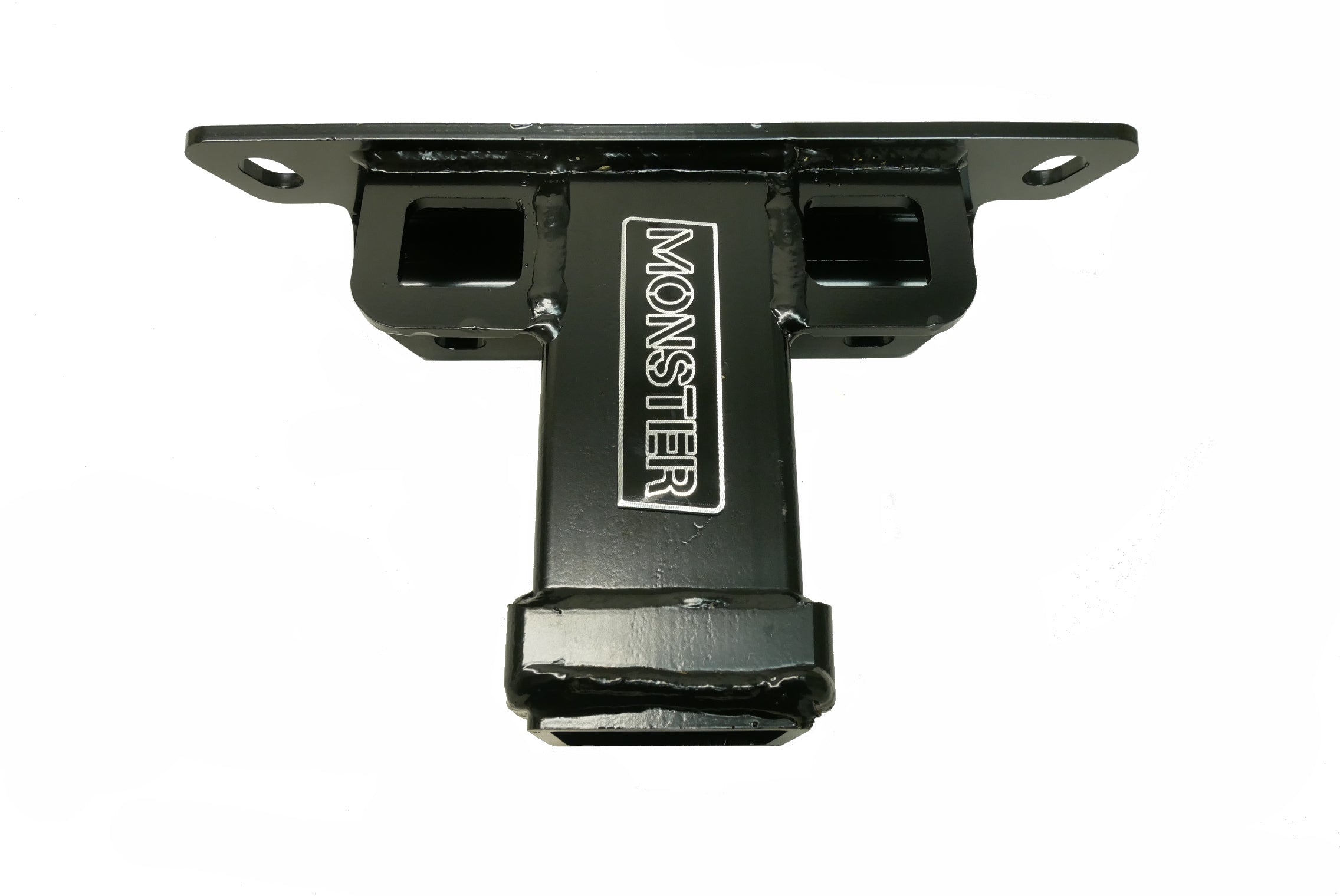 Monster 2" Rear Hitch Receiver for Kawasaki Teryx KRX 1000, Black, Steel 2