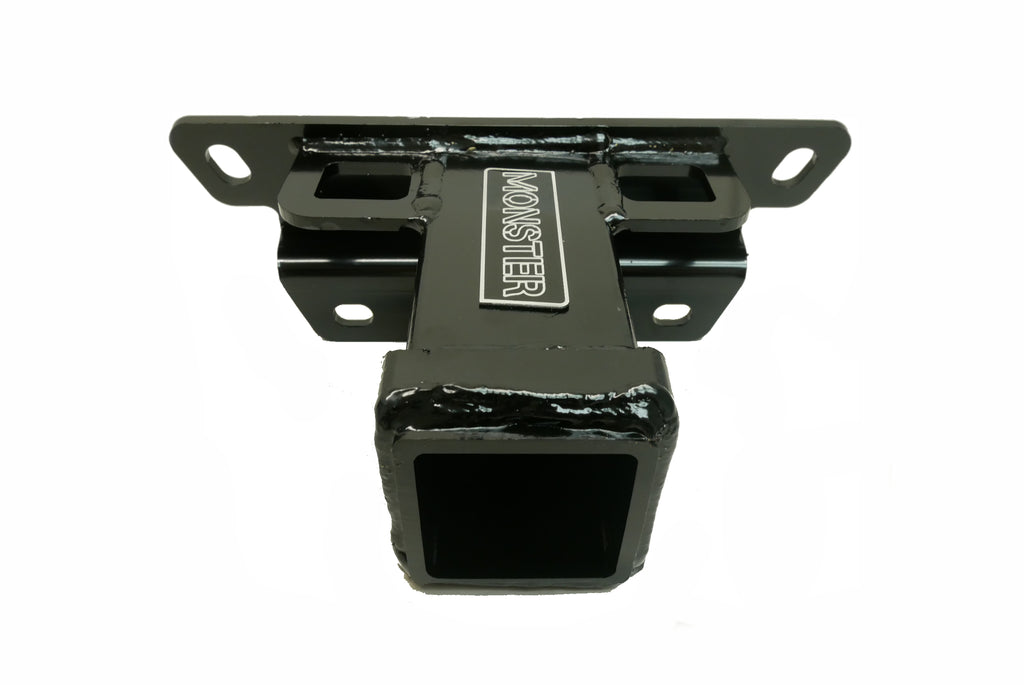 Monster 2" Rear Hitch Receiver for Kawasaki Teryx KRX 1000, Black, Steel 3
