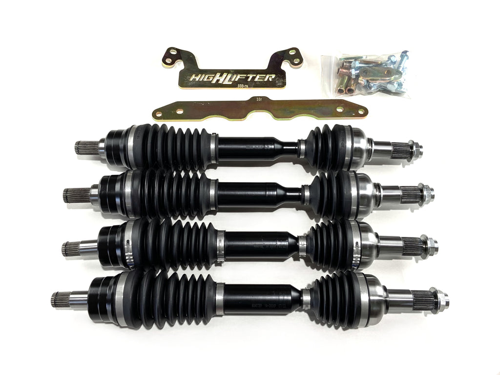 Monster XP Series CV Axle Set with Lift Kit for Yamaha Grizzly 550 & 700