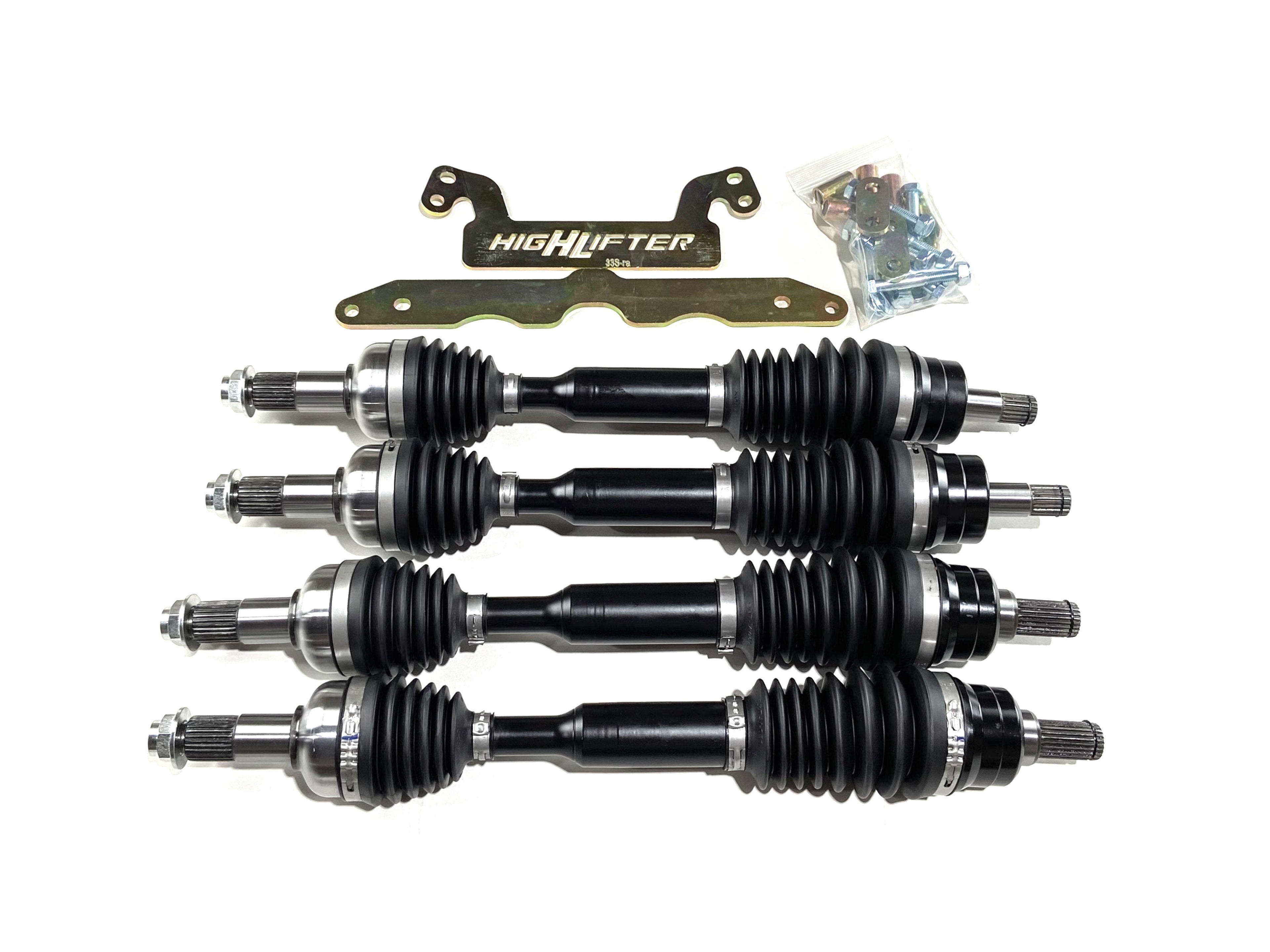 Monster XP Series CV Axle Set with 2" Lift Kit for Yamaha Grizzly 700 2014-2015 1