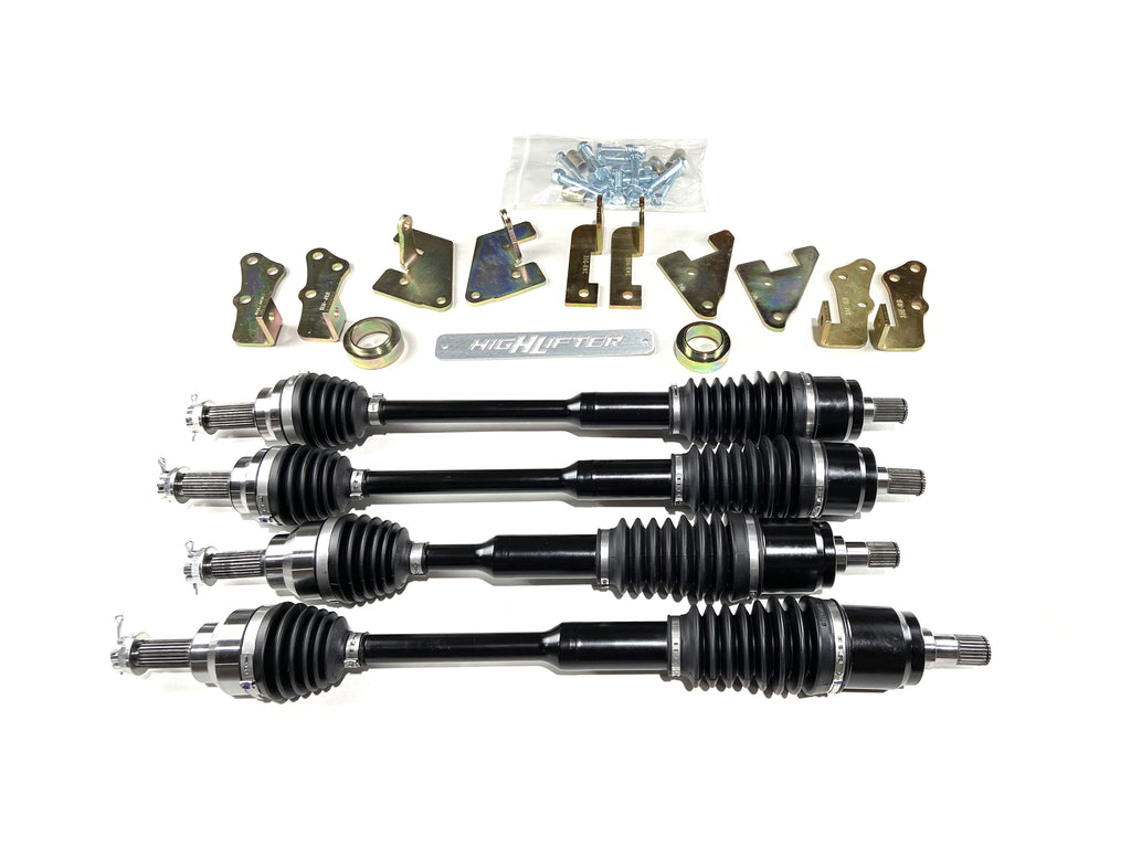 Monster XP Series CV Axle Set with 2.5" Lift for Honda Pioneer 700 2015-2022 1
