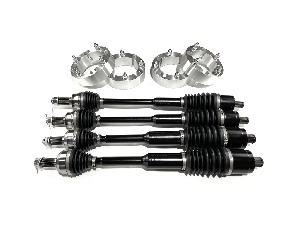 Monster XP Series CV Axle Set with Spacers for Polaris RZR S 900 & S 1000 1