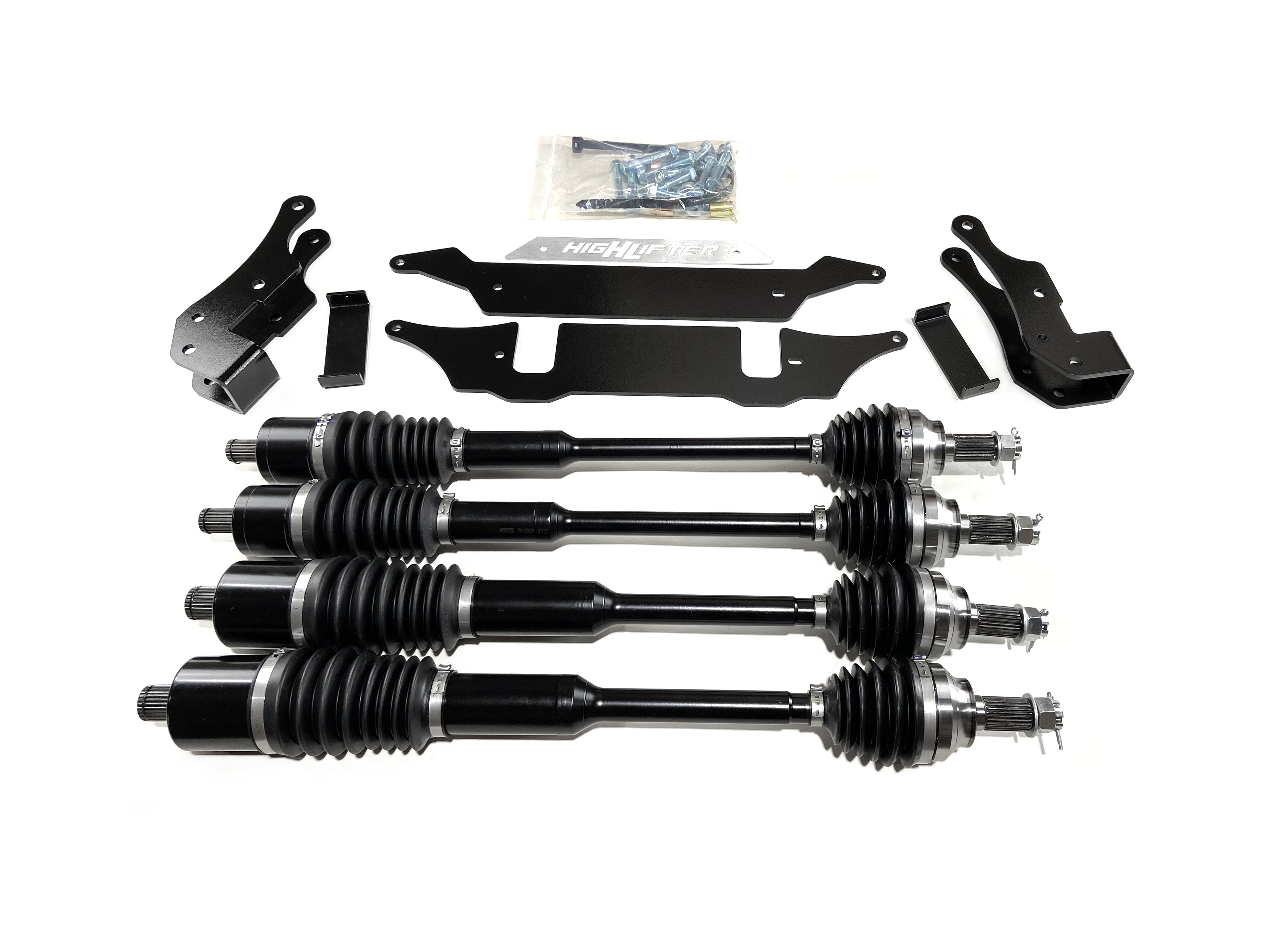 Monster XP Series Axle Set with 3" Lift Kit for Polaris RZR XP XP4 1000 16-19