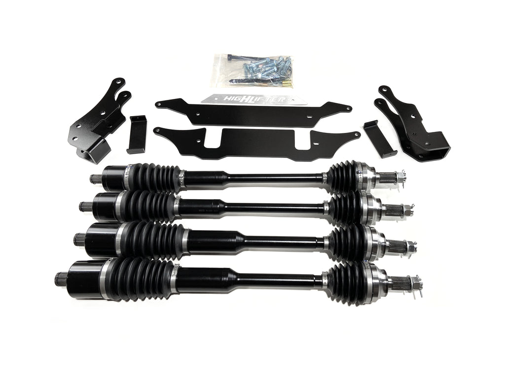 Monster XP Series Axle Set with 3" Lift Kit for Polaris RZR XP XP4 1000 16-19 1