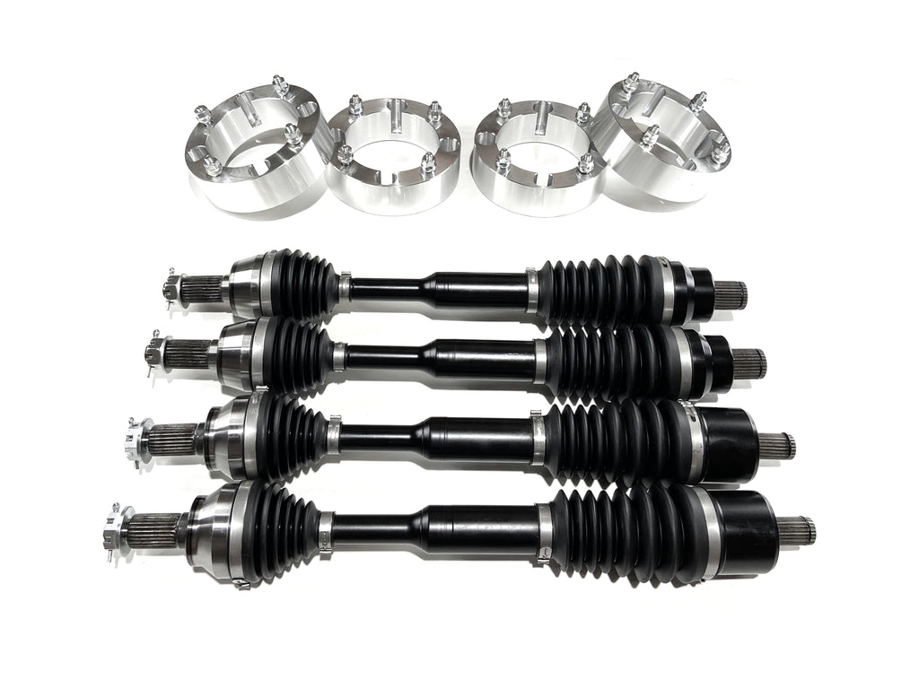 Monster XP Series Axle Set with Spacers for Polaris Sportsman & Scrambler 16-21