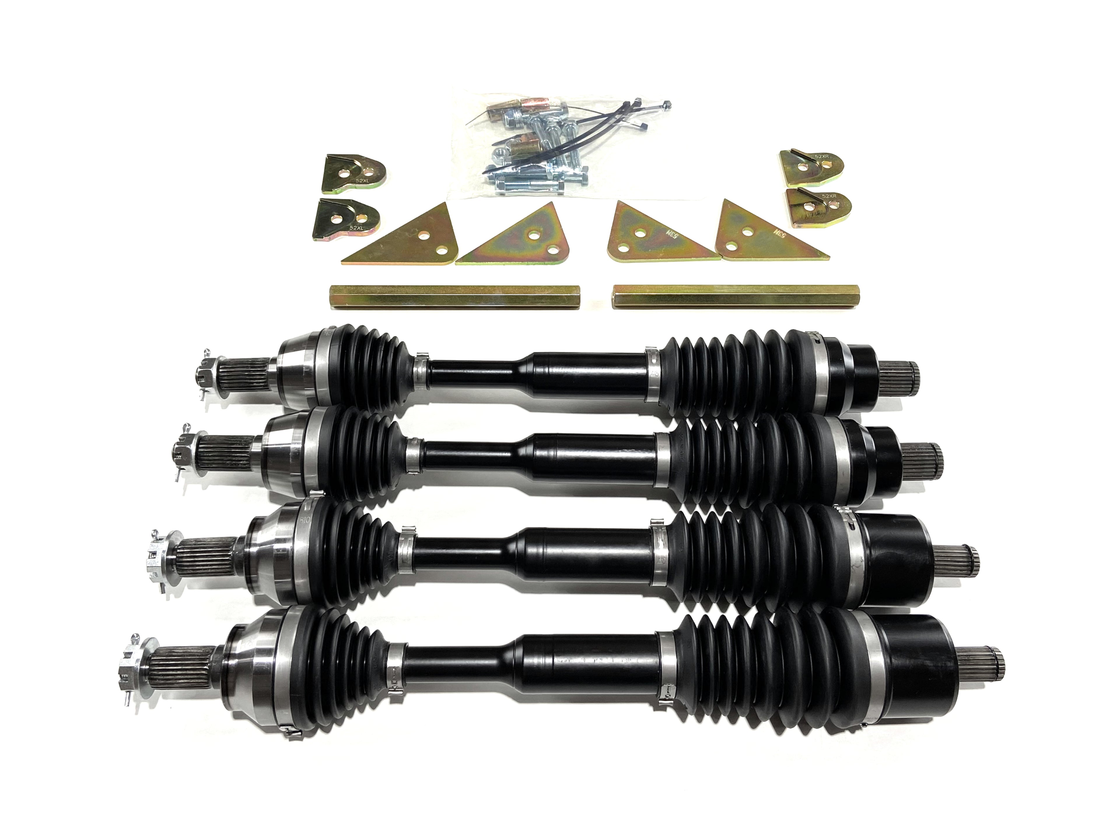 Monster CV Axle Set with 2" Lift for Polaris Sportsman & Scrambler 850 & 1000