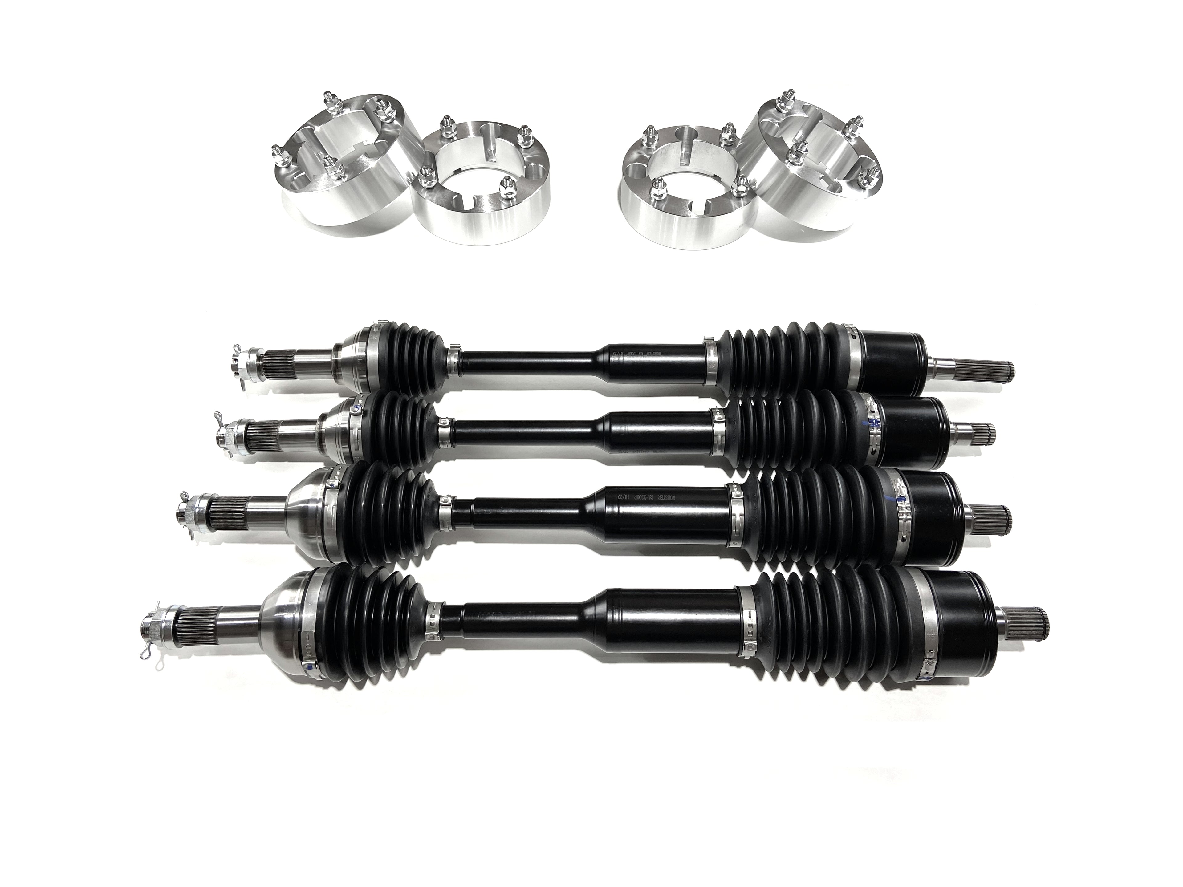 Monster XP Series CV Axle Set with 2" Spacers for Can-Am Defender HD8 & HD10