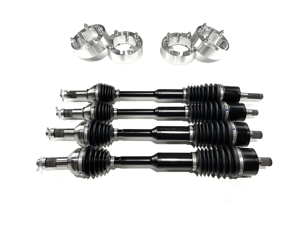 Monster XP Series CV Axle Set with 2" Spacers for Can-Am Defender HD8 & HD10 1