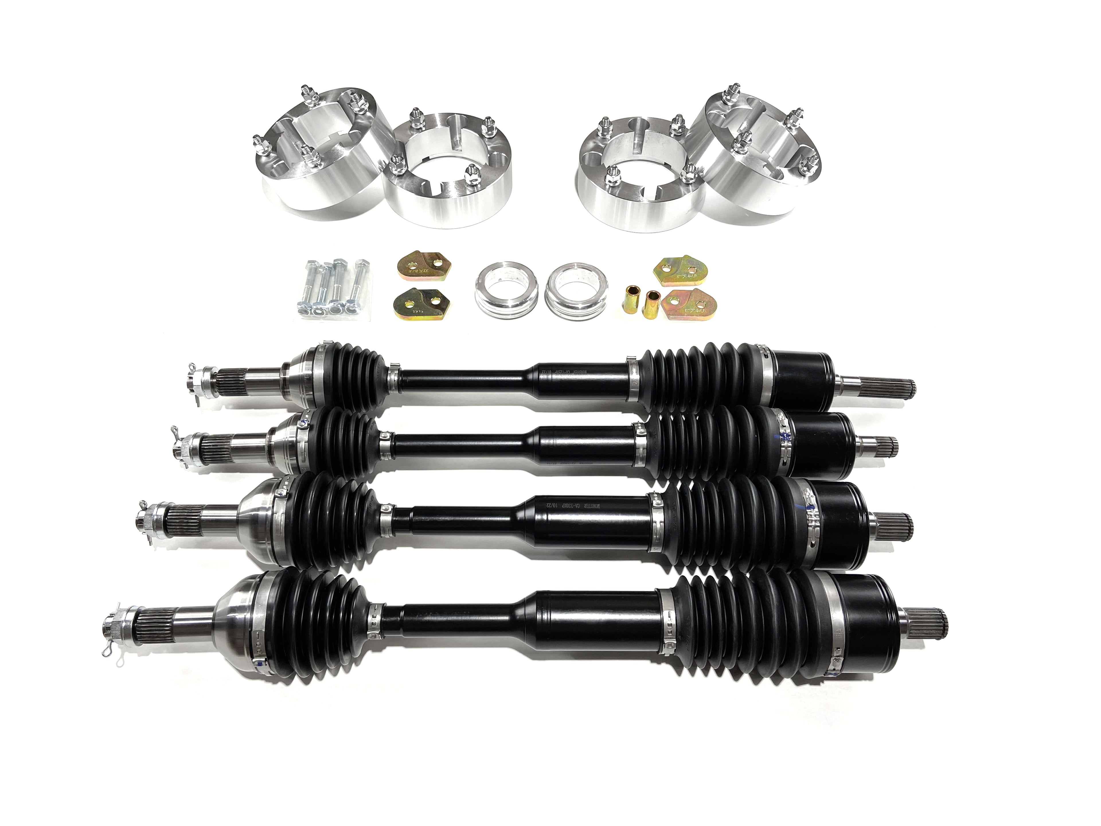 Monster XP Series Axle Set with 2" Lift & Spacers for Can-Am Defender HD8 HD10