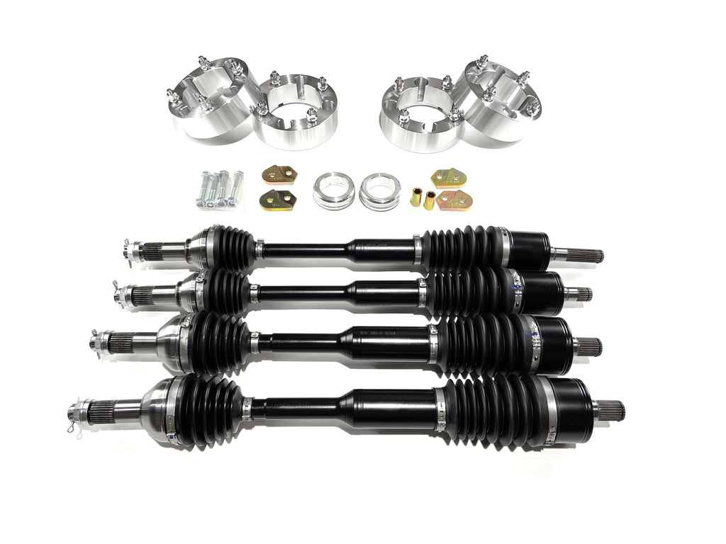 Monster XP Series Axle Set with 2" Lift & Spacers for Can-Am Defender HD8 HD10 1