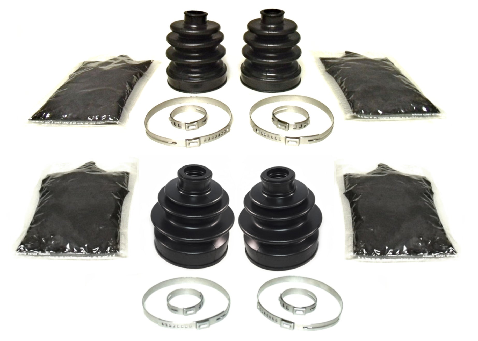 CV Boot Set for Bombardier Outlander 330 400 2003-2005 Front Inner & Outer