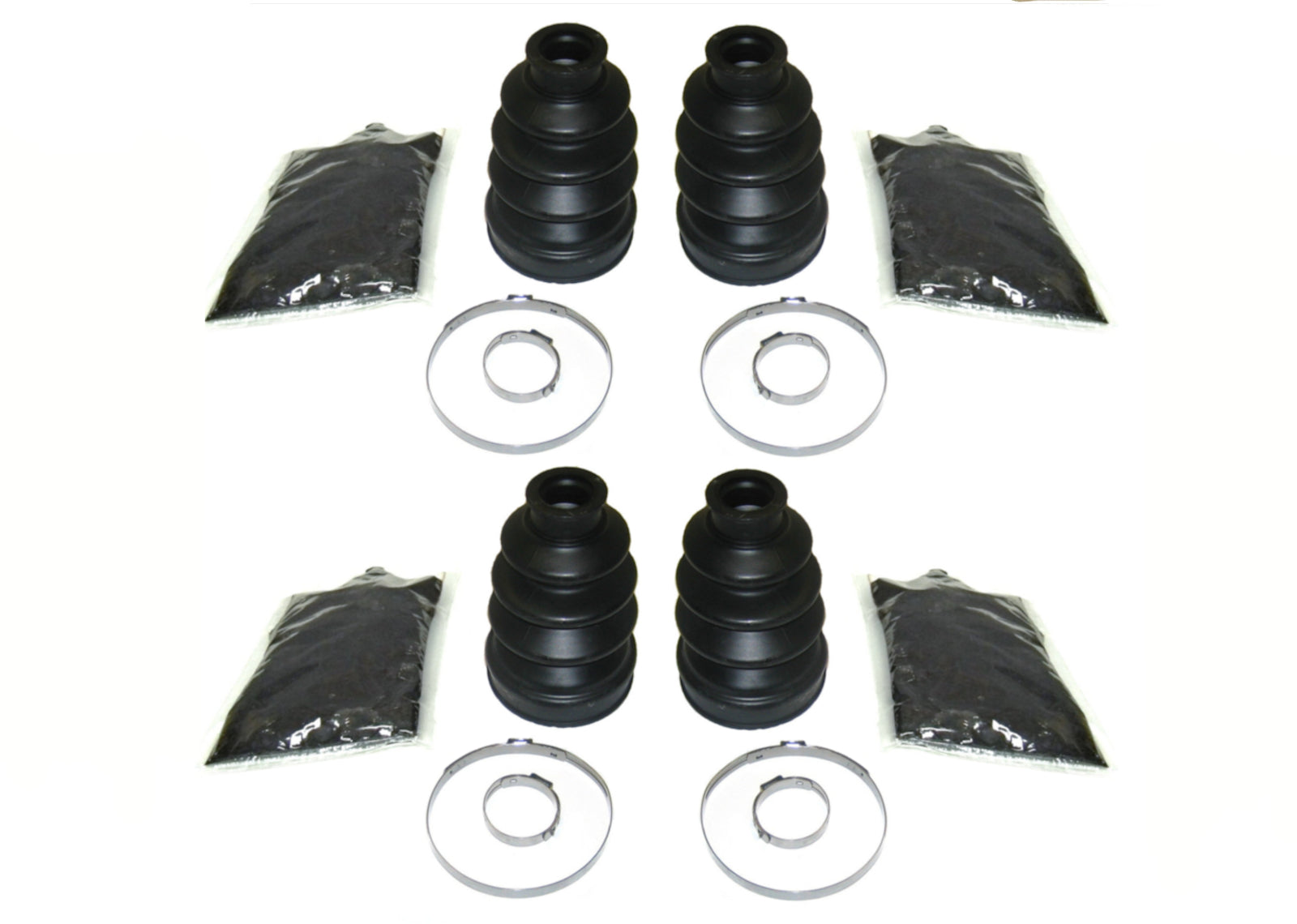 CV Boot Kits for Yamaha Grizzly 550 700 Kodiak 700 Inner Front Rear Set of 4