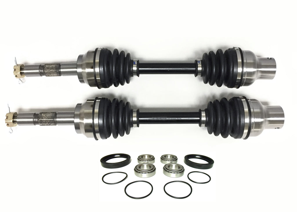 Precision Upgraded Front CV Axles with Brg Kits for Polaris 1380063 1380066