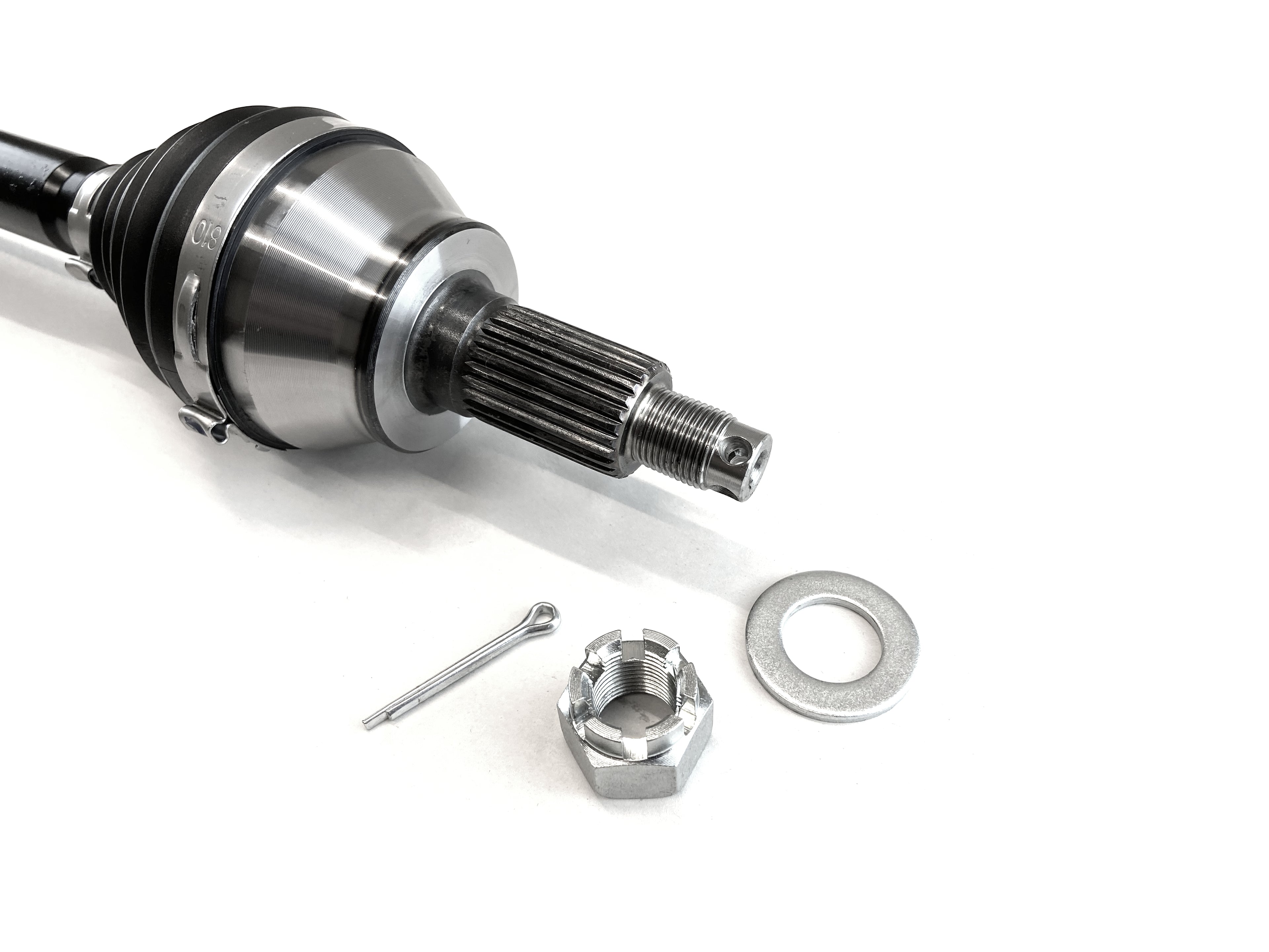 Monster XP Series Front CV Axle for Polaris 1337122, Left or Right, Telescoping 6