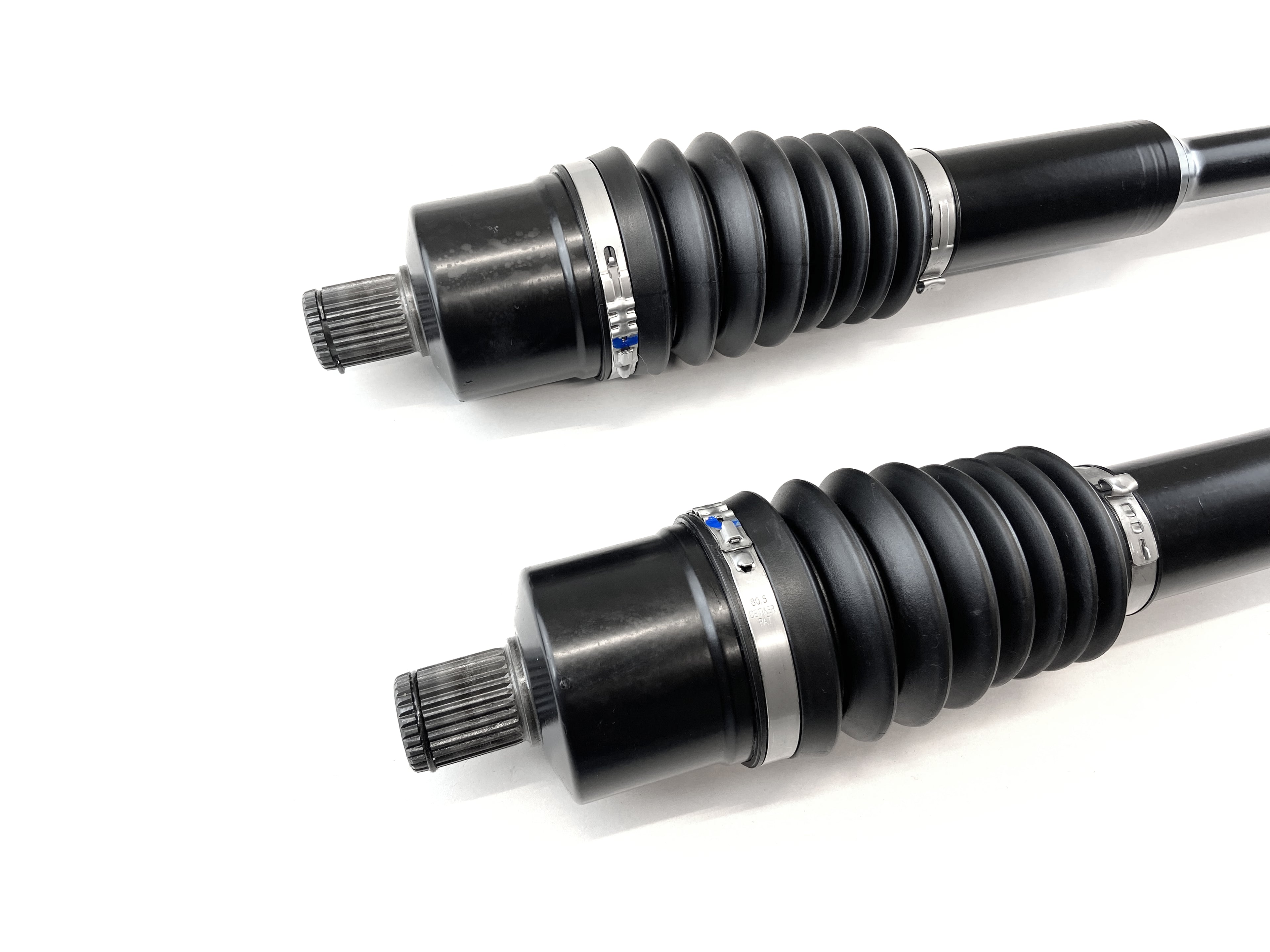 Monster XP Series Front CV Axles for Polaris 1334351, 1337122, Left & Right, Ranger 1000, XP 1000, Crew 1000, Telescoping, Built Tough, 4340 Chromoly Steel, Factory Length with 4" of Travel 3
