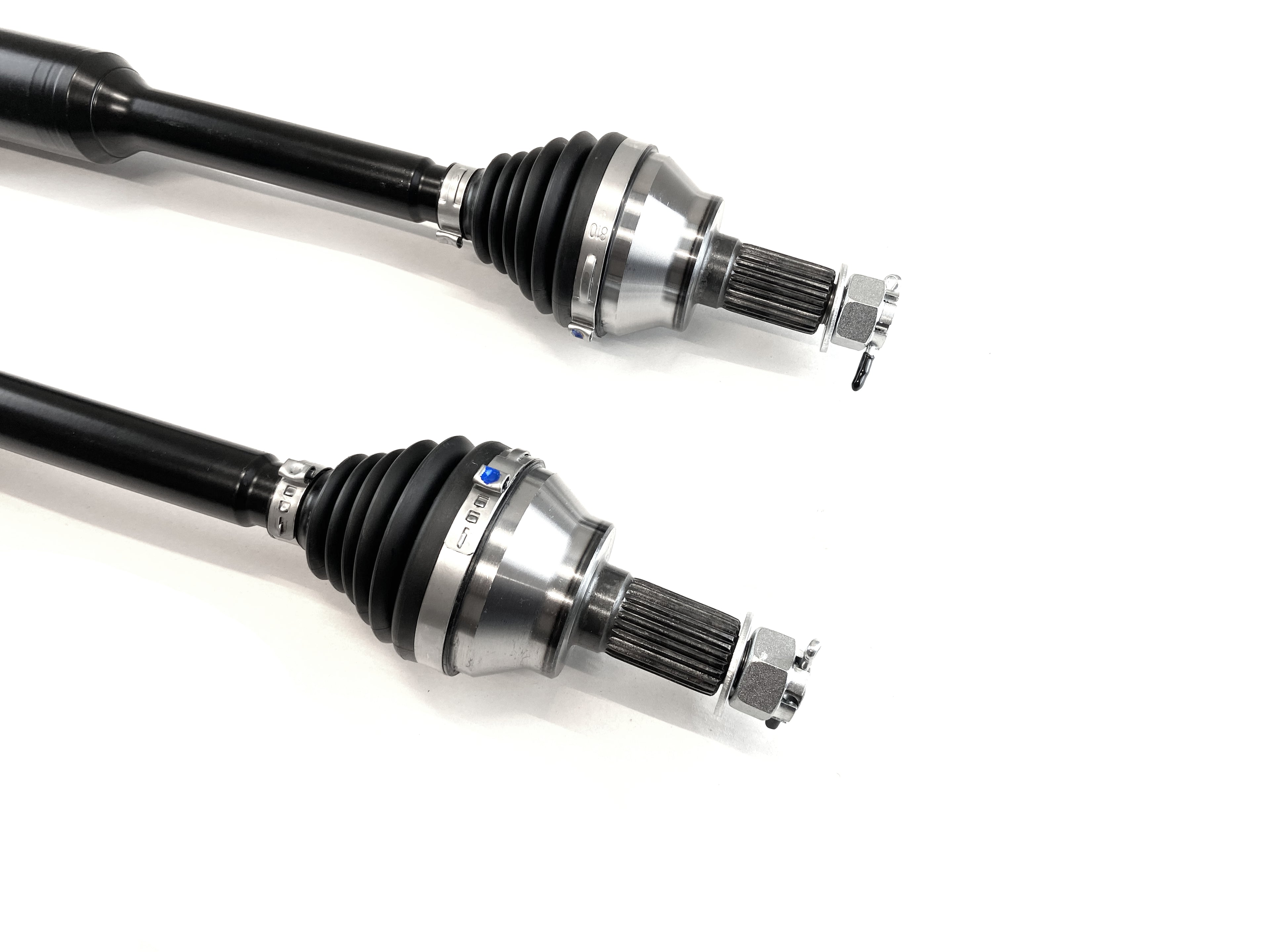 Monster XP Series Front CV Axles for Polaris 1334351, 1337122, Left & Right, Ranger 1000, XP 1000, Crew 1000, Telescoping, Built Tough, 4340 Chromoly Steel, Factory Length with 4" of Travel 5