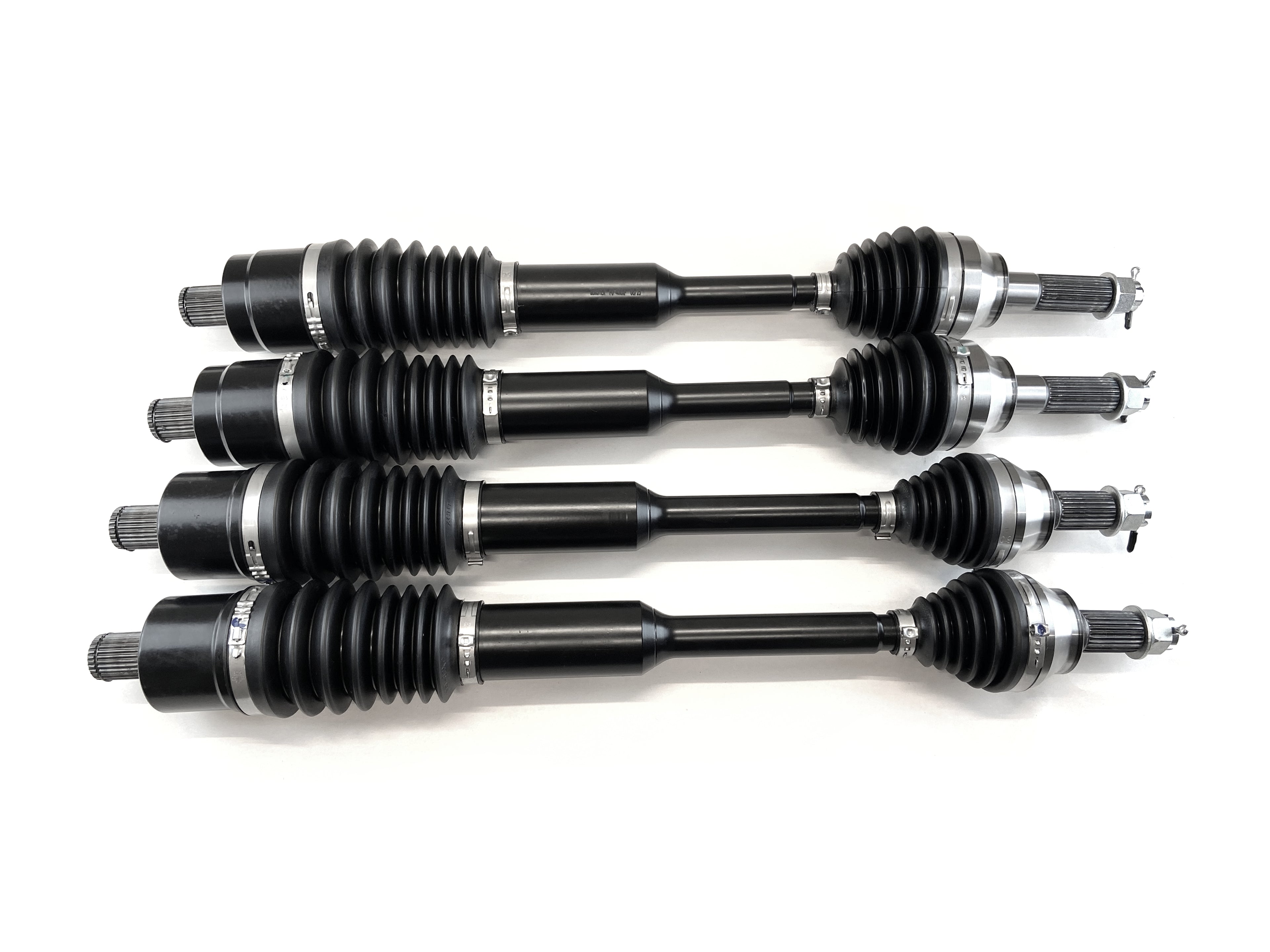 Monster XP Series Full CV Axle Set for Polaris Ranger XP 1000 & Crew XP 1000 2021, Front & Rear, Telescoping, Built Tough, 4340 Chromoly Steel, Direct Fit, Factory Length with 4" of Travel 1