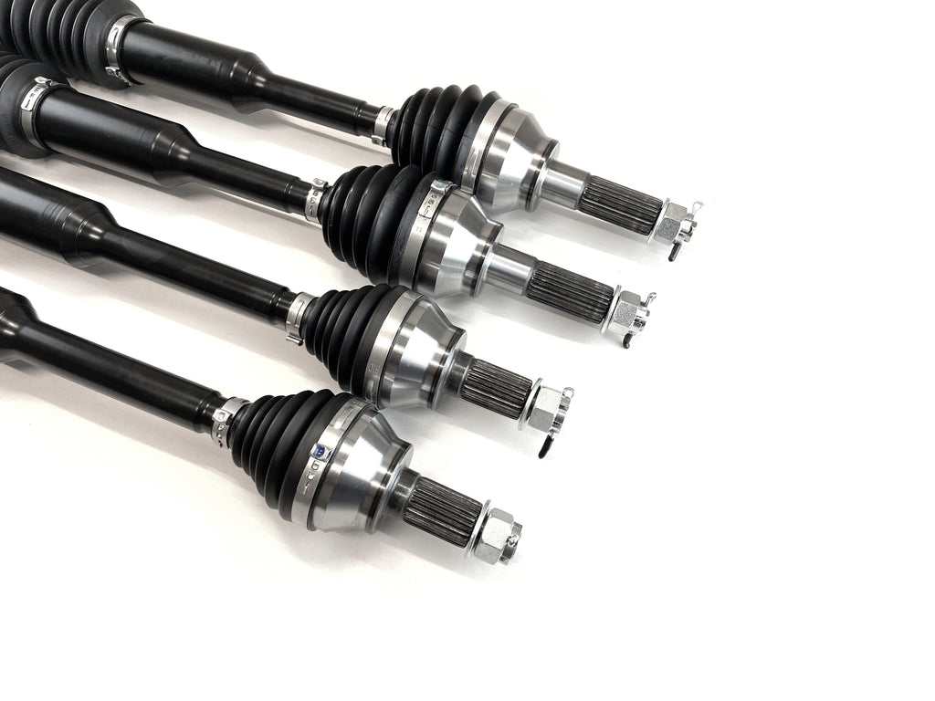 Monster XP Series Full CV Axle Set for Polaris Ranger XP 1000 & Crew XP 1000 2021, Front & Rear, Telescoping, Built Tough, 4340 Chromoly Steel, Direct Fit, Factory Length with 4" of Travel 5
