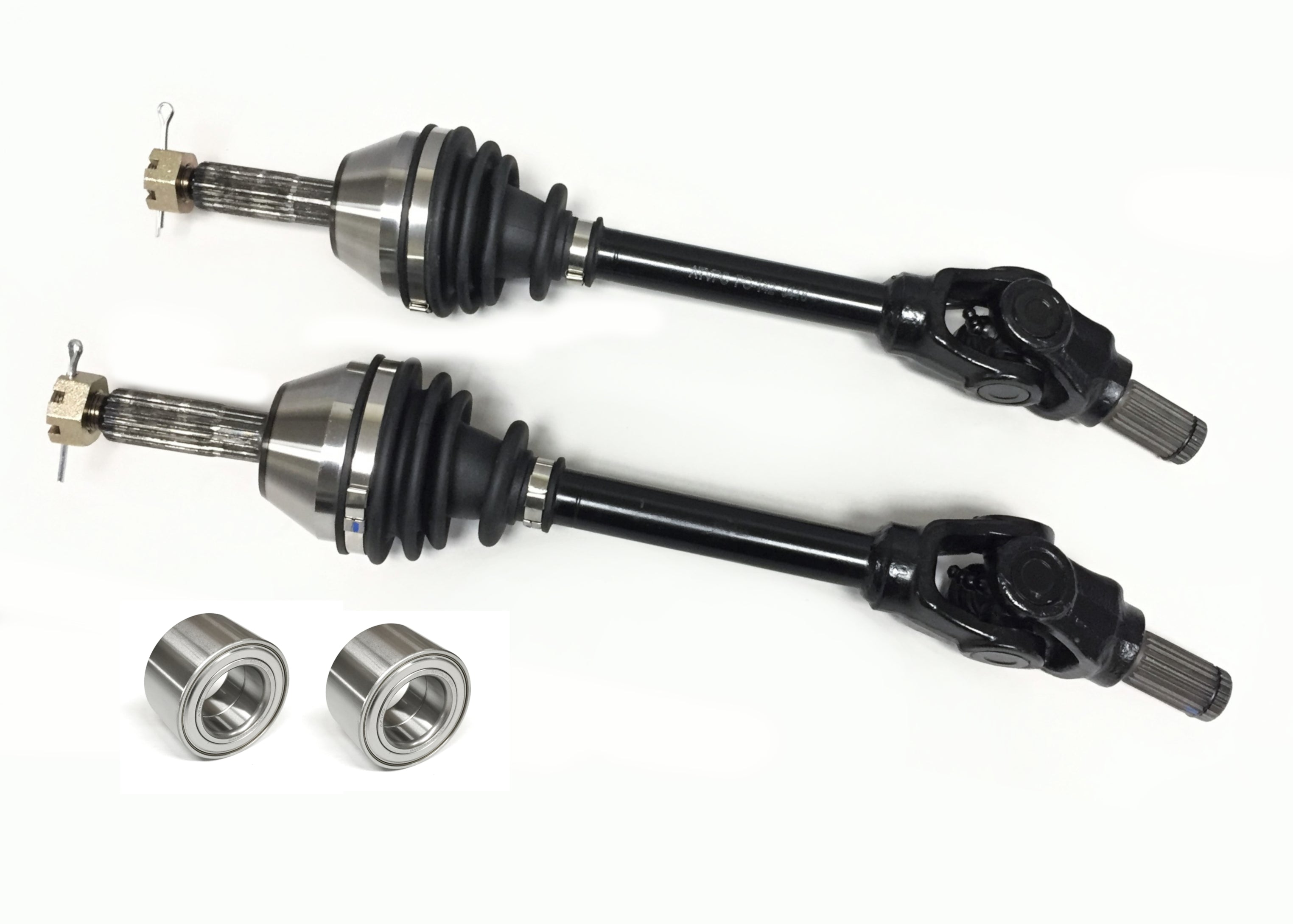 Precision Front CV Axles & Brgs or Polaris 1380153 Quality Tested