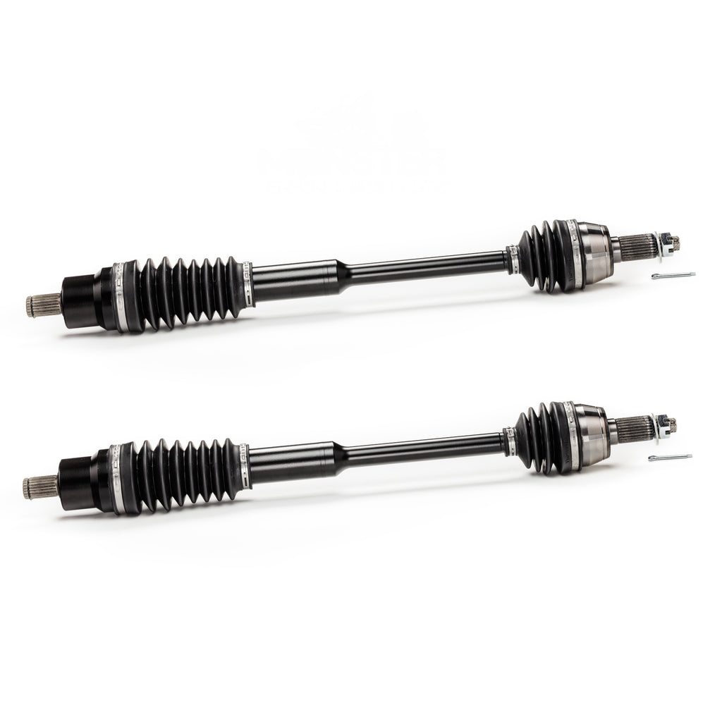 Monster XP Series Full CV Axle Set for Polaris 1332637 1333748, Ranger 900 1000, Front & Rear, Built Tough, 4340 Chromoly Steel, Direct Fit, fits Stock up to a 4" Lift 3