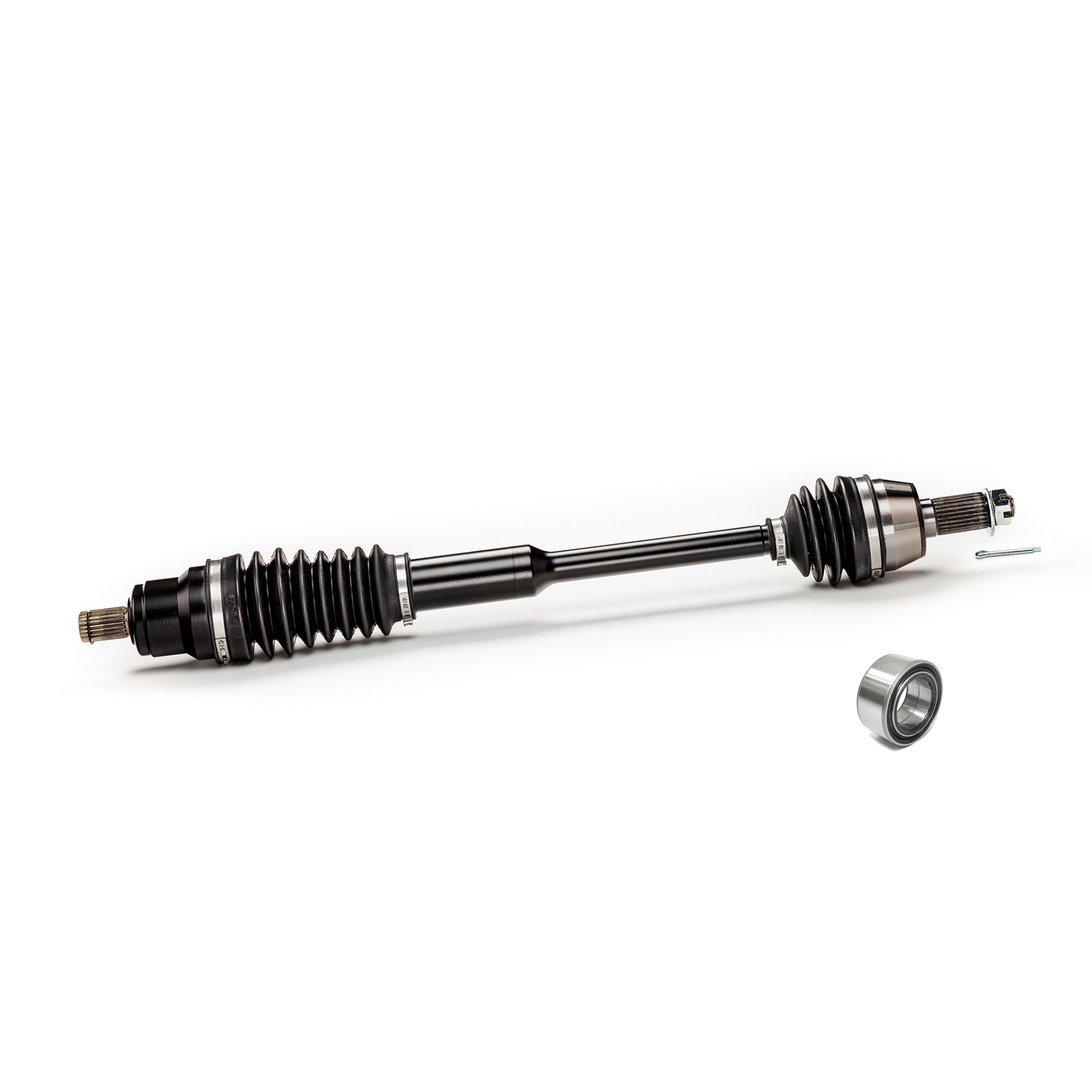Monster XP Series Front CV Axle & Brg for Polaris 1332856, Left or Right, Ranger 500 700 800, Telescoping, Built Tough, 4340 Chromoly Steel, Direct Fit, Factory Length with 4" of Travel 1