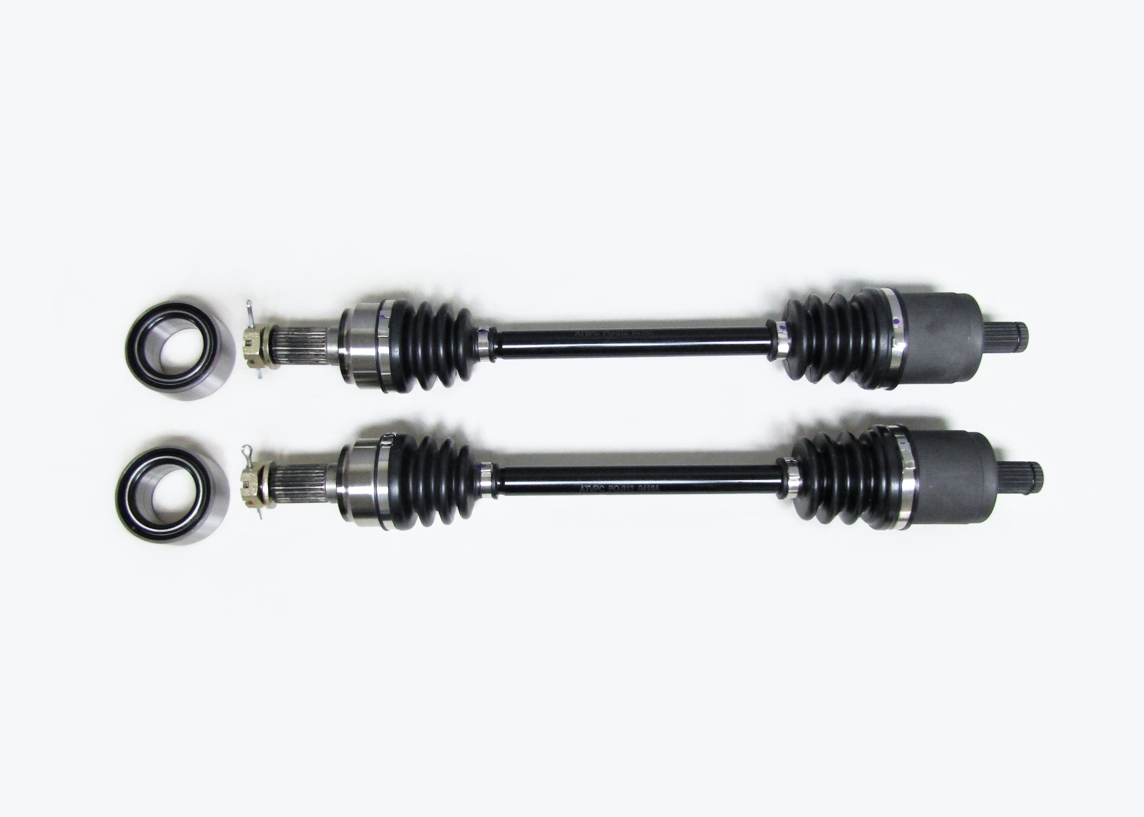 Precision Front CV Axles & Brgs for Polaris Sportsman & Scrambler 550 850 1000