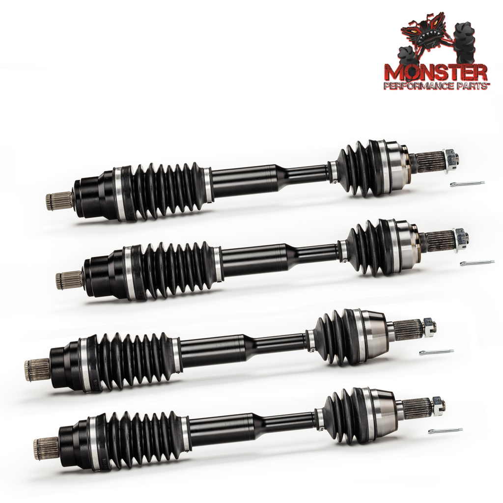Monster XP Series CV Axle Set with 2" Lift for Polaris Sportsman & Scrambler 3
