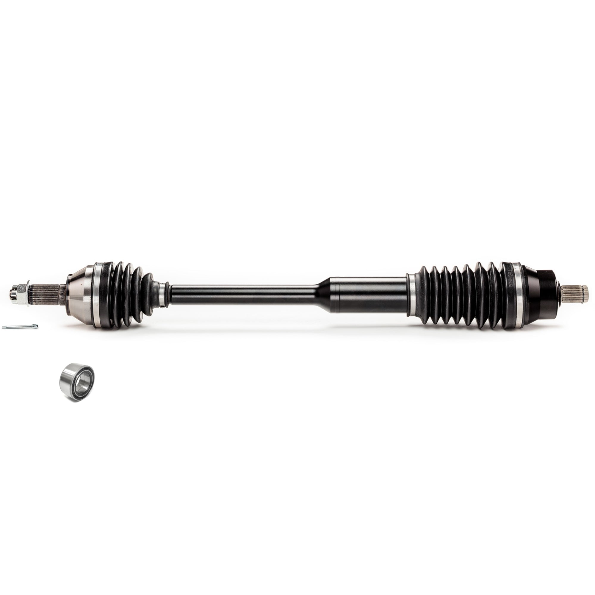 Monster XP Series Front CV Axle & Brg for Polaris 1332825, Left or Right, RZR 900 XP XP4 900, Telescoping, Built Tough, 4340 Chromoly Steel, Direct Fit, Factory Length with 4" of Travel 1