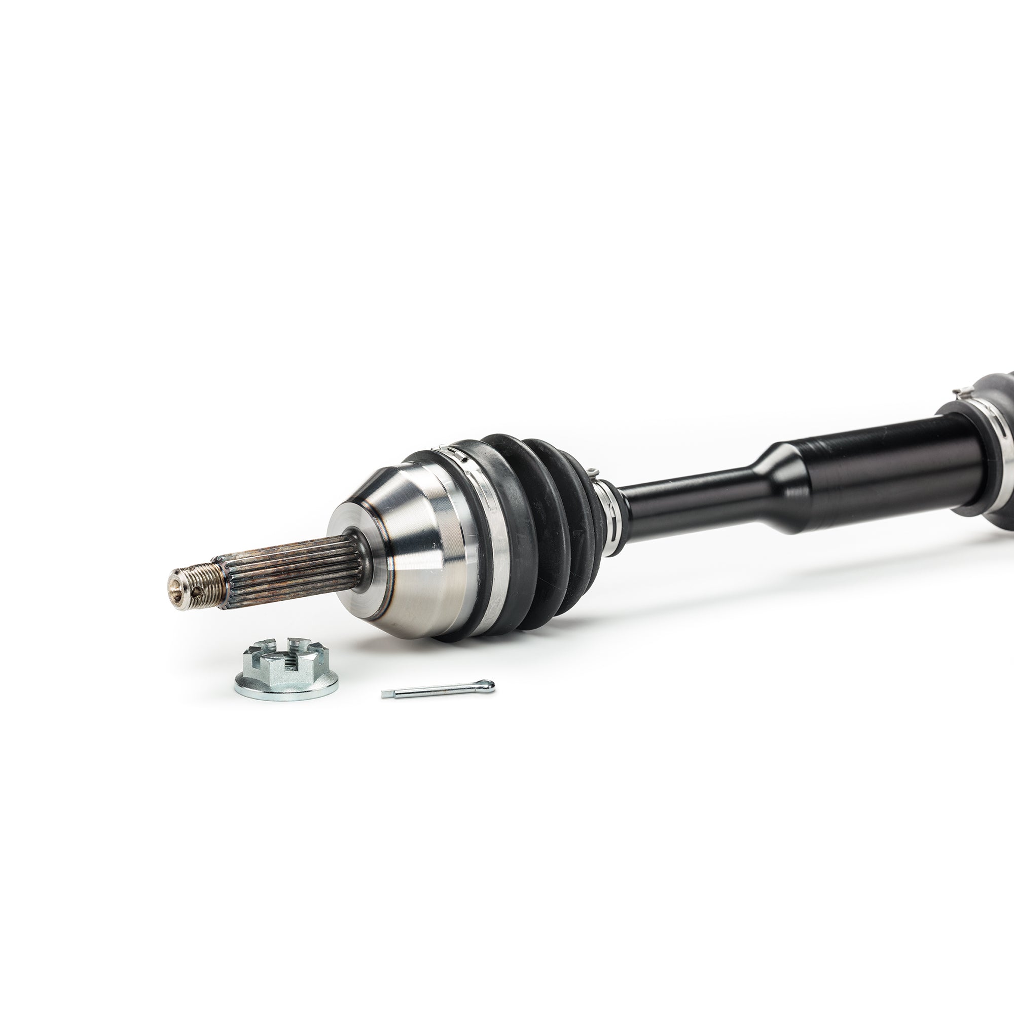 Monster XP Series Front CV Axles & Brgs for Polaris 1332690, Left & Right, Ranger 400 500 570 800, Telescoping, Built Tough, 4340 Chromoly Steel, Direct Fit, Factory Length with 4" of Travel 3