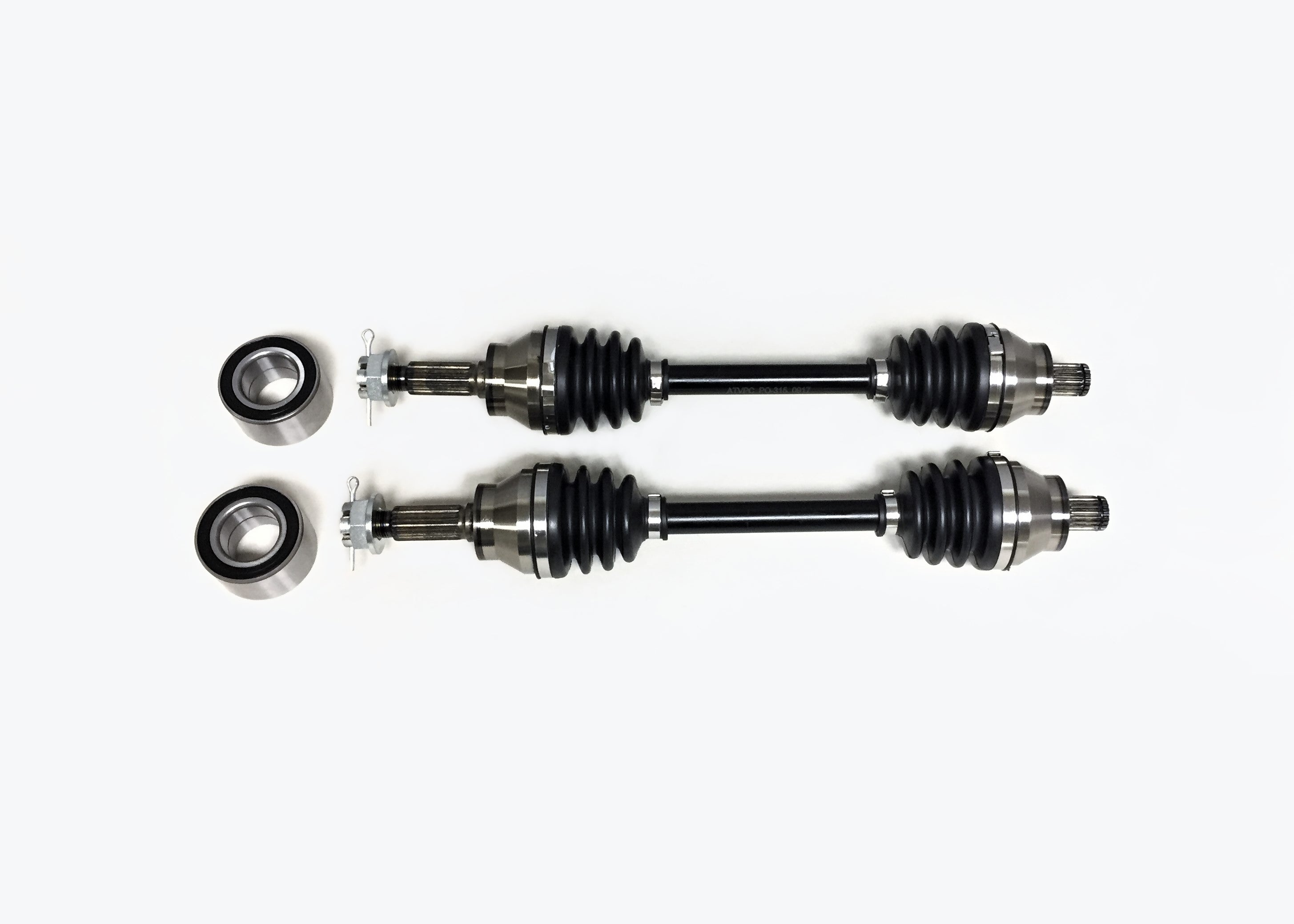 Precision Front CV Axles & Brgs for Polaris Hawkeye 300 & Sportsman 300 400