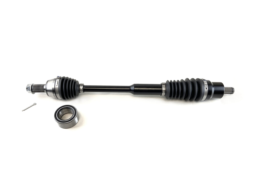 Monster XP Series Front CV Axle & Brg for Polaris 1332858, Left or Right, Ranger Diesel 900, Diesel Crew, Telescoping, Built Tough, 4340 Chromoly Steel, Direct Fit, Factory Length with 4" of Travel 1