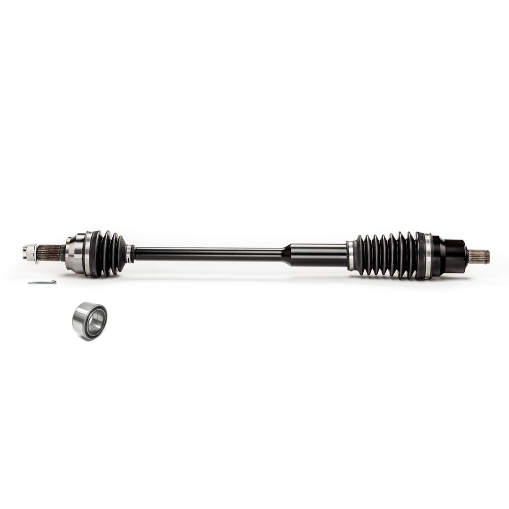 Monster XP Series Front CV Axle & Brg for Polaris RZR XP XP4 1000 2014-2015, Telescoping, Built Tough, 4340 Chromoly Steel, Direct Fit, Factory Length with 4" of Travel 1