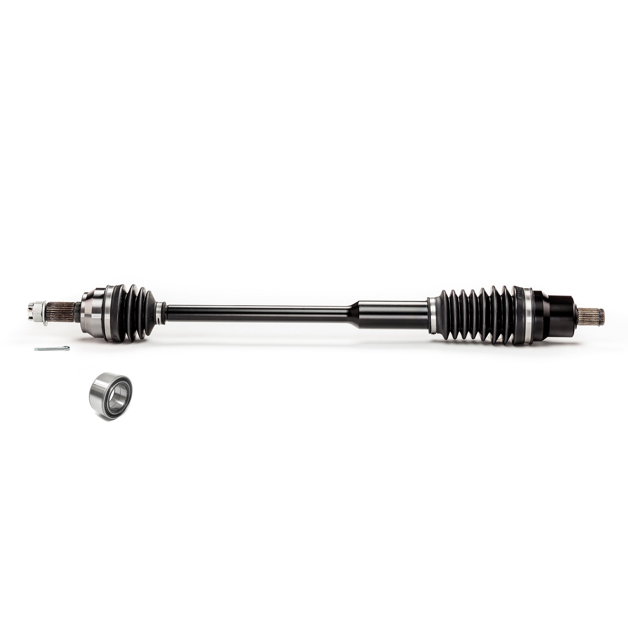 Monster XP Series Front CV Axle & Brg for Polaris RZR XP XP4 1000 2014-2015, Telescoping, Built Tough, 4340 Chromoly Steel, Direct Fit, Factory Length with 4" of Travel 1