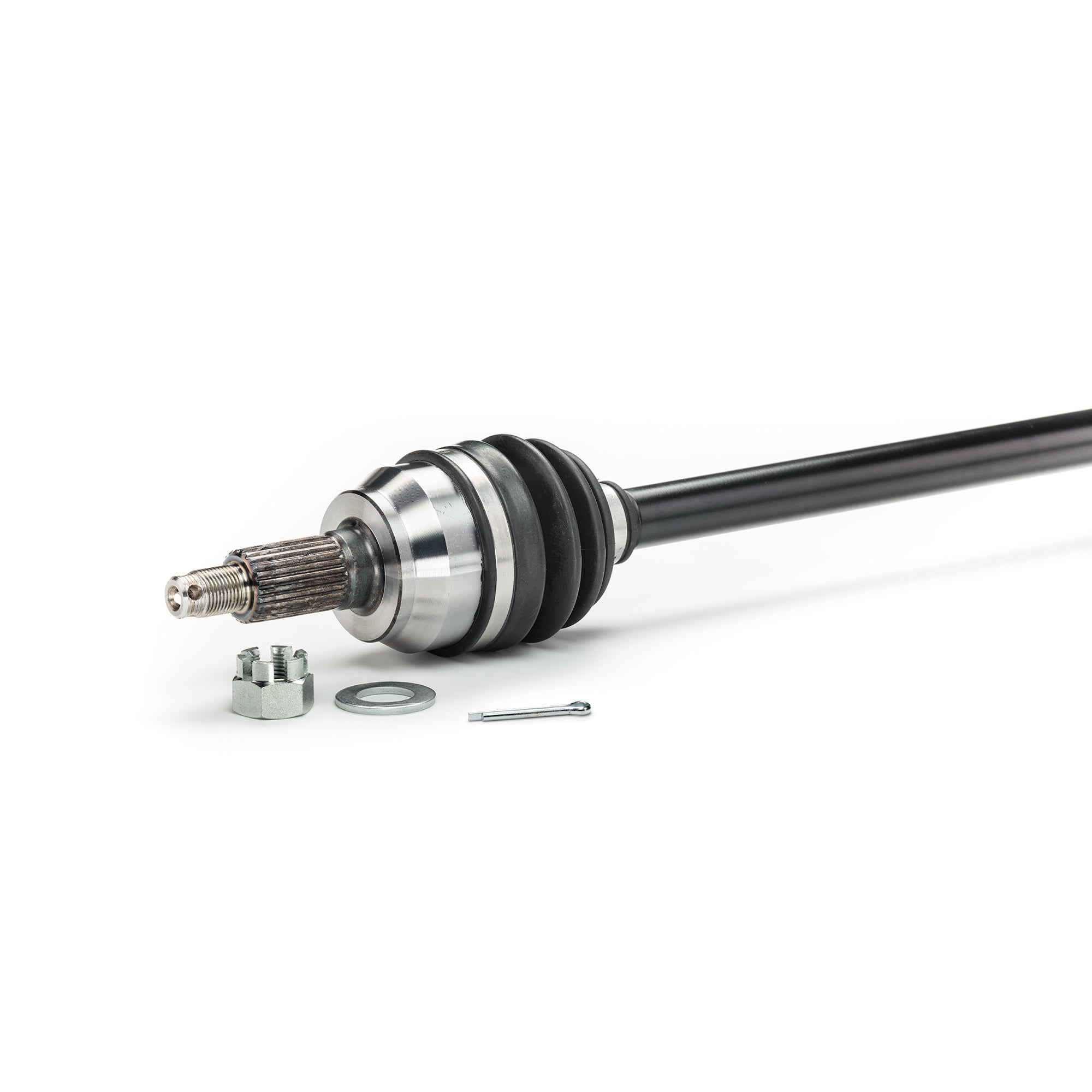 Monster XP Series Front CV Axles & Brgs for Polaris RZR XP XP4 1000 2014-2015 Left & Right, Telescoping, Built Tough, 4340 Chromoly Steel, Direct Fit, Factory Length with 4" of Travel 4